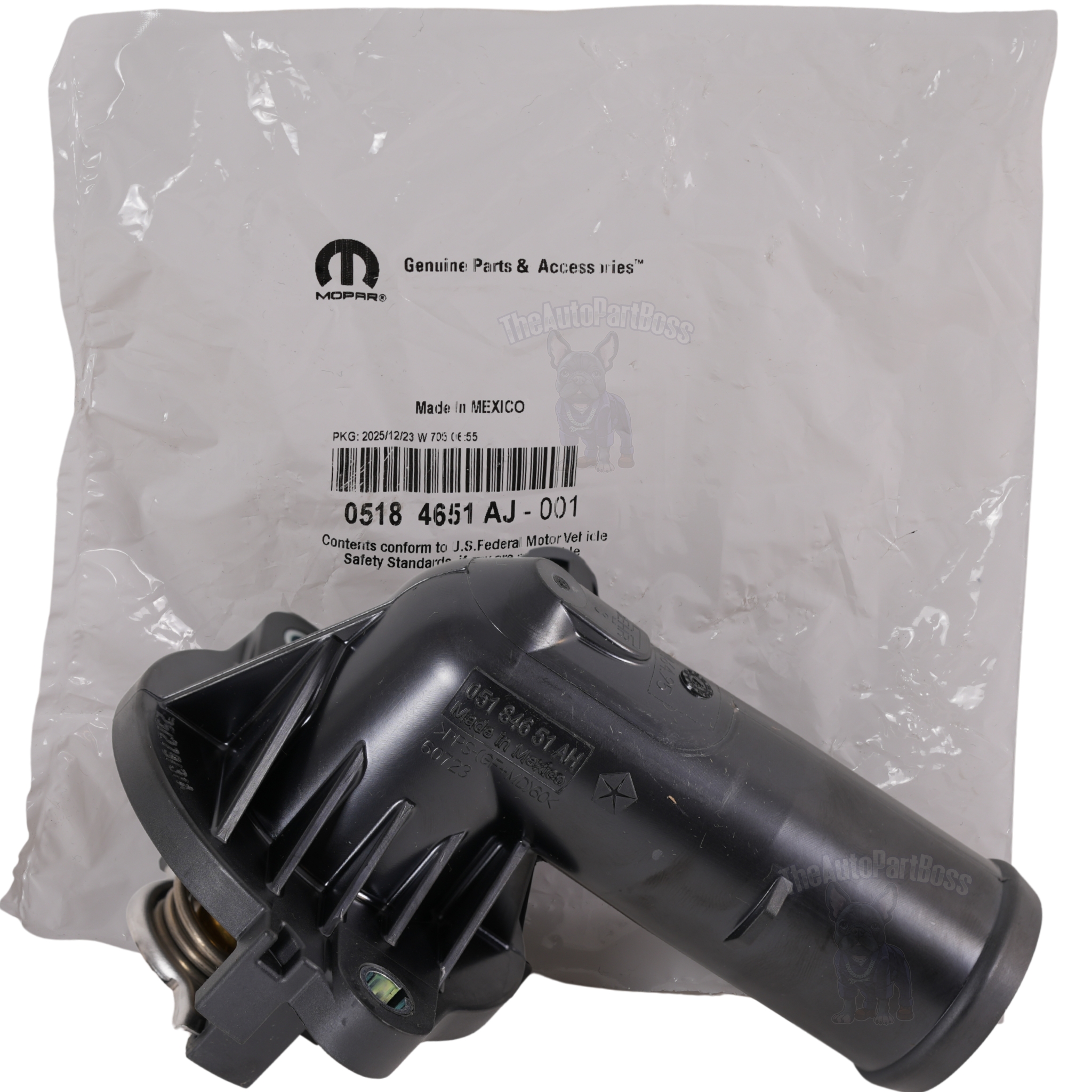 Thermostat Housing GENUINE OEM Mopar 5184651AJ | eBay