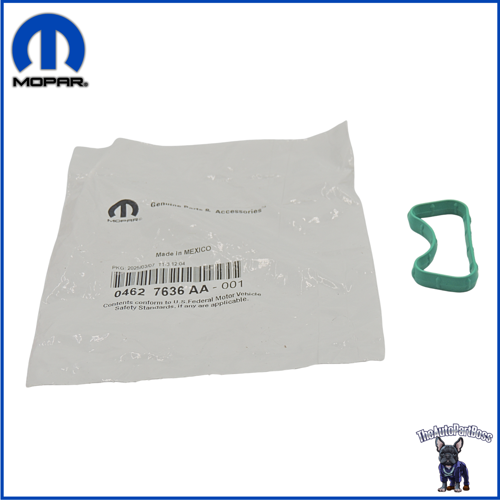 Mopar PCV Seal OEM Mopar 04627636AA 4627636AA 04627636AA