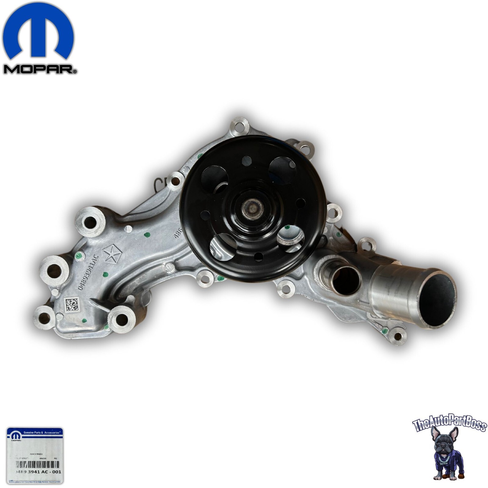 Mopar Water Pump OEM Mopar 04893941AC 04893941AC