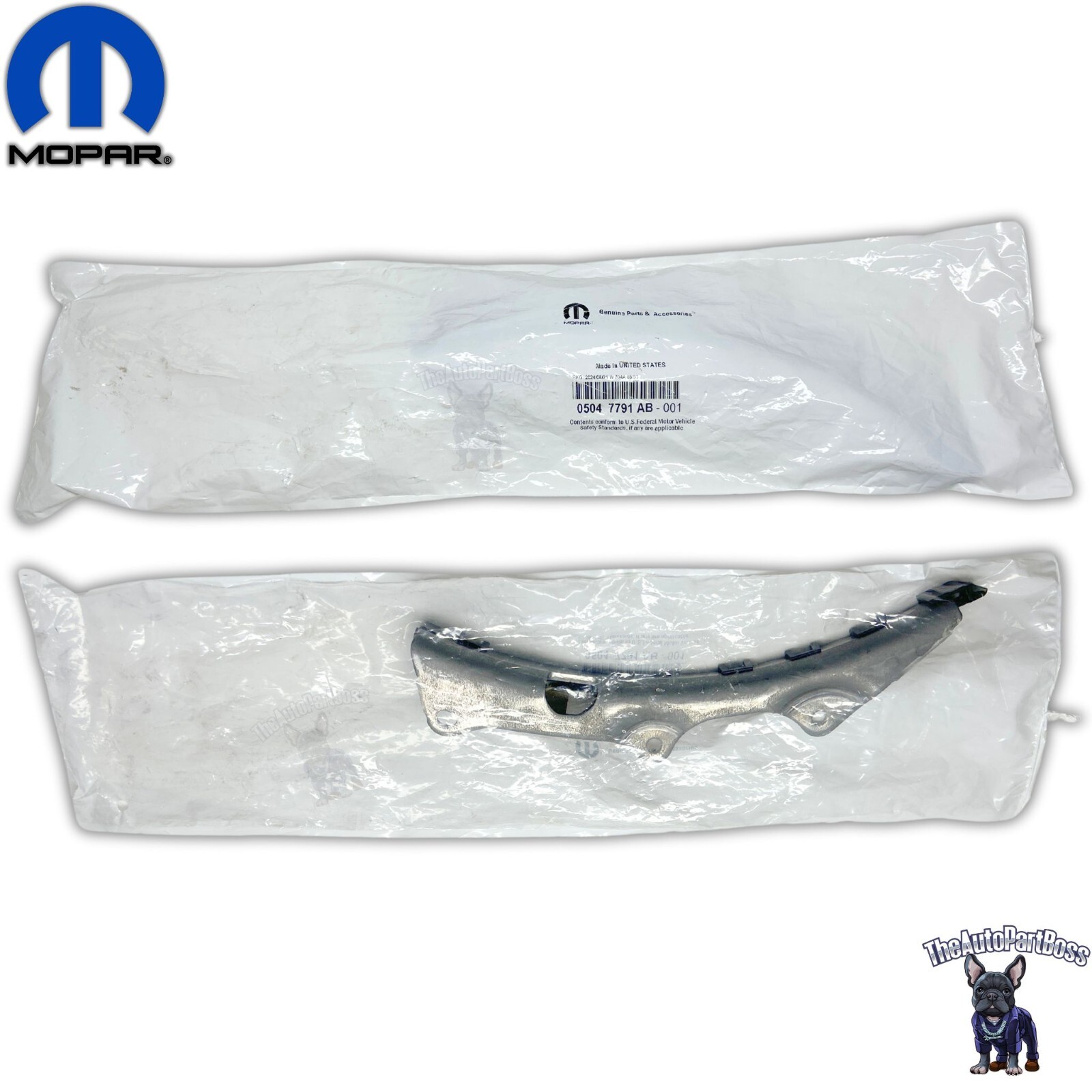 Mopar Timing Chain Guide, Secondary, Right Side OEM Mopar 05047791AB 05047791AB