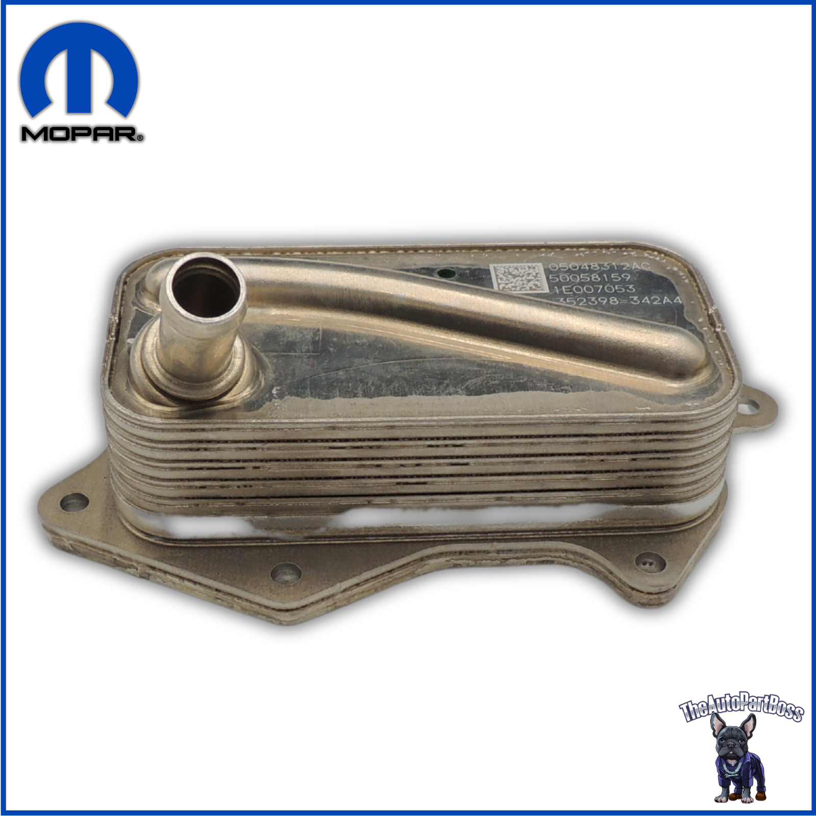 Mopar Engine Oil Cooler OEM Mopar 05048312AC TAMBIEN 5048312AA 05048312AC