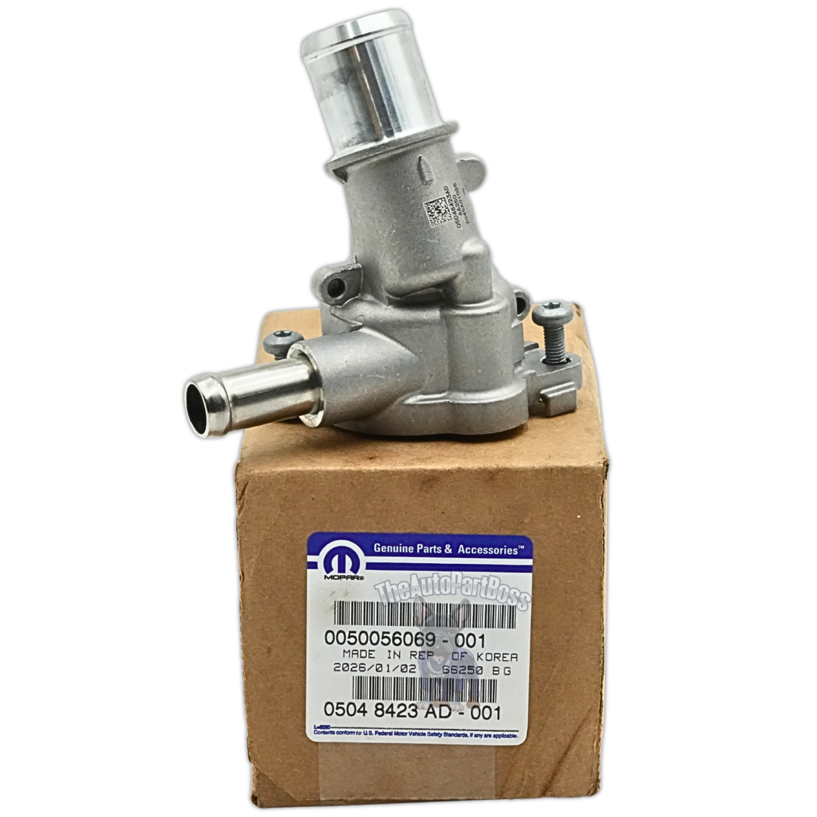 Mopar Thermostat And Housing Genuine Mopar 05048423AD 05048423AD