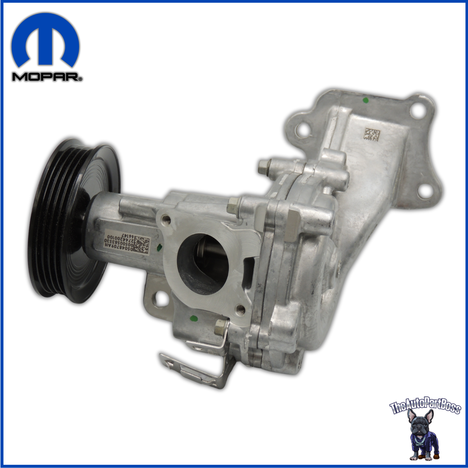 Mopar Water Pump OEM Mopar 05048709AH 5048709AH 05048709AH