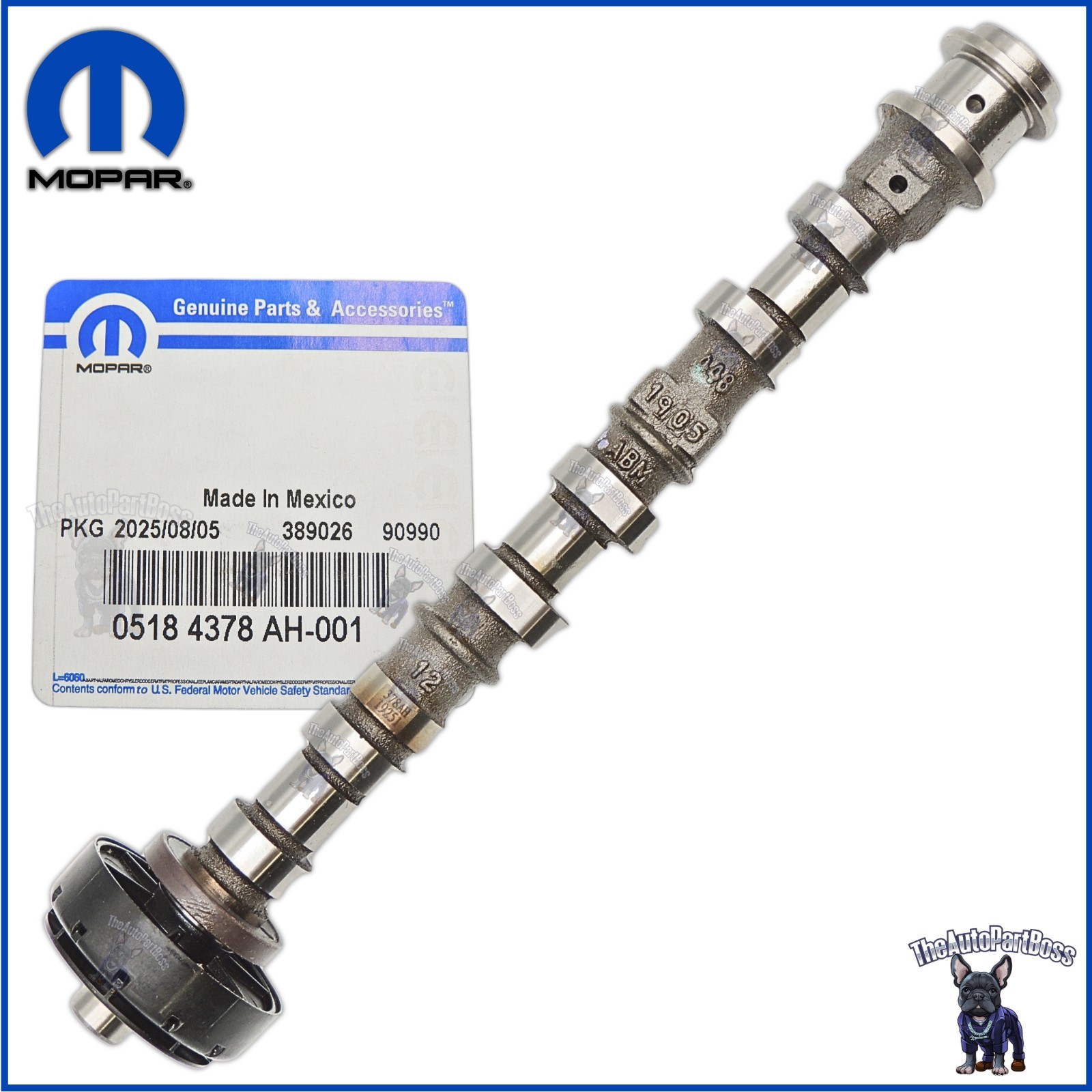 Mopar Exhaust Camshaft, Right Side 05184378AH