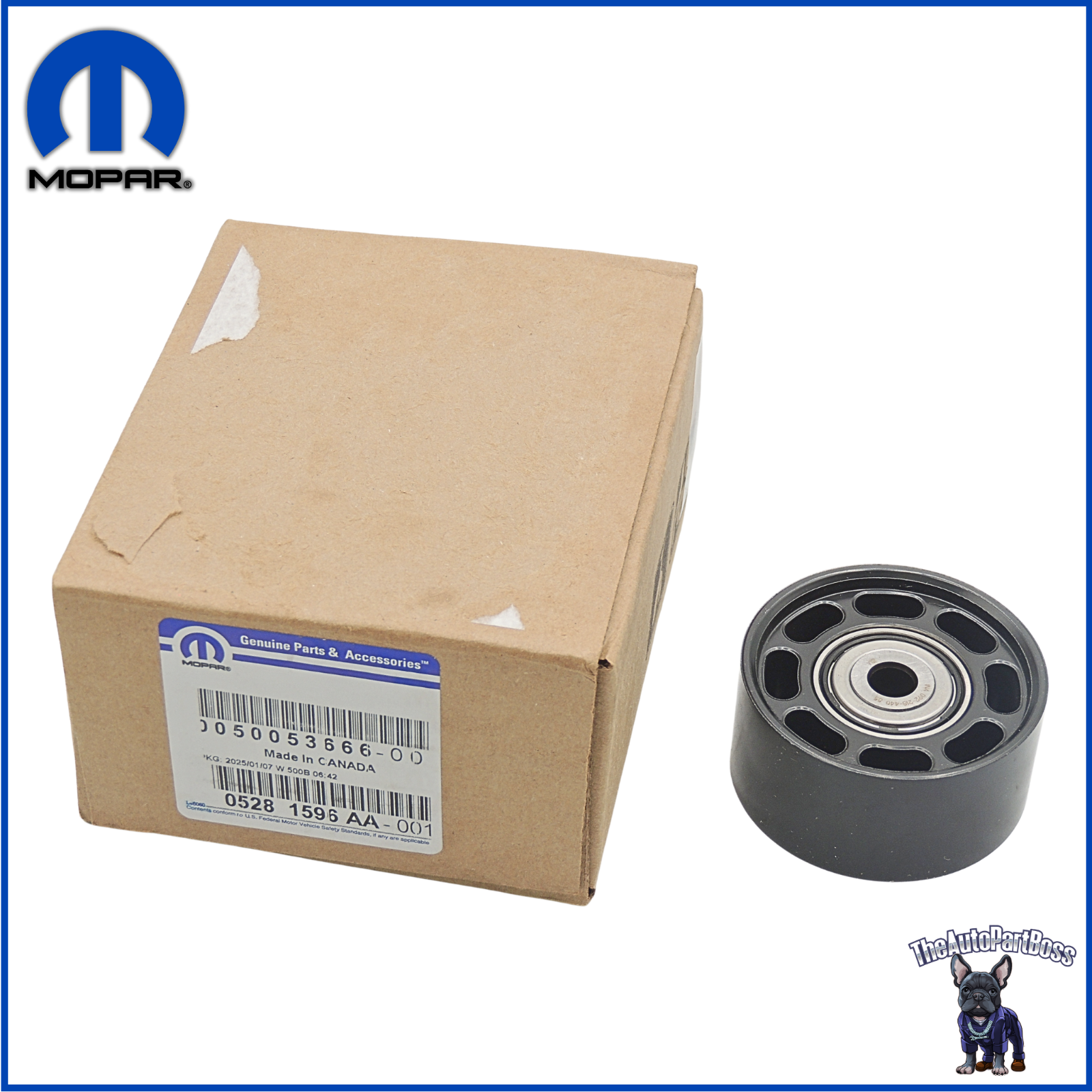 Mopar Idler Pulley OEM Mopar 05281596AA 5281596AA 05281596AA