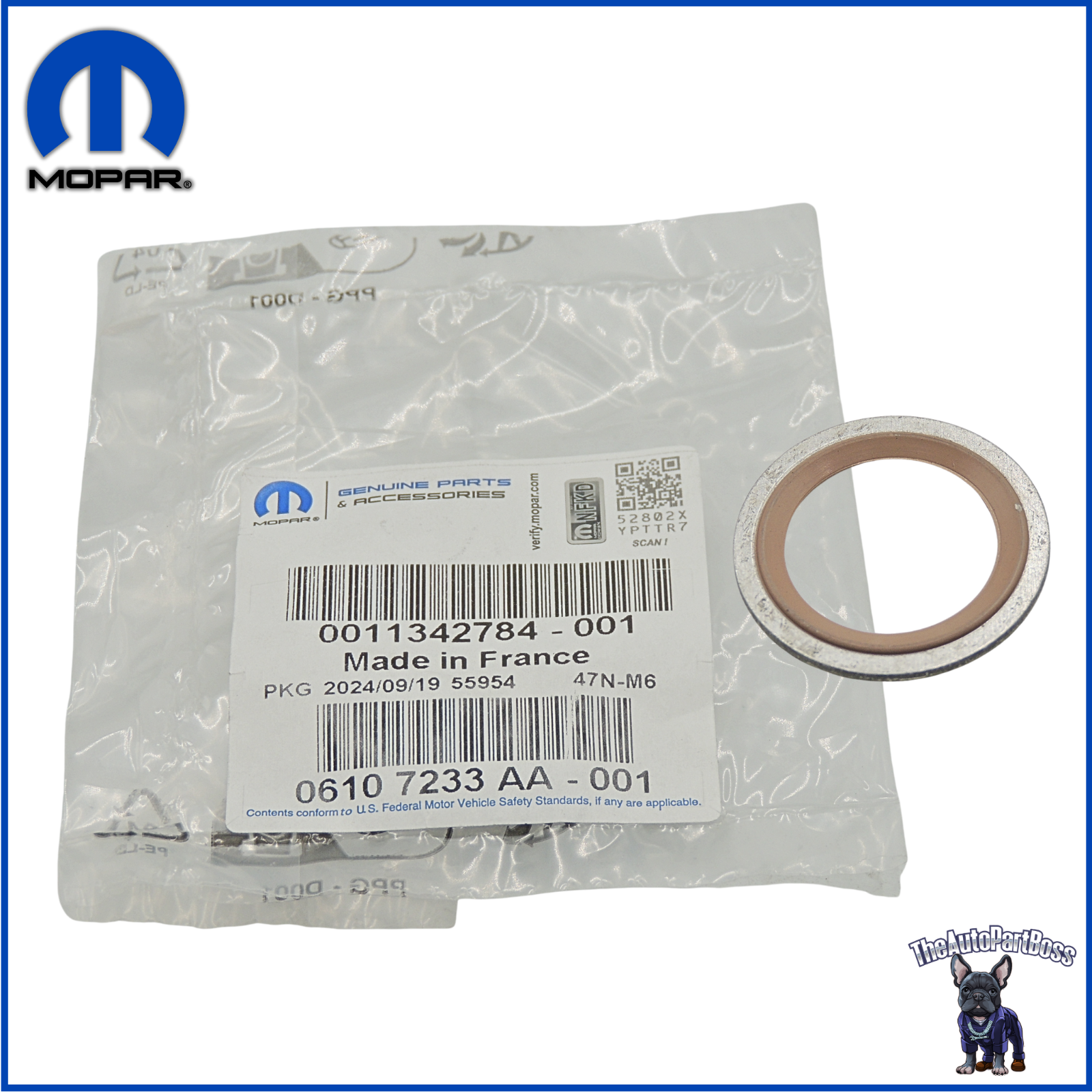 Mopar Slim Line Seal 06107233AA 06107233AA