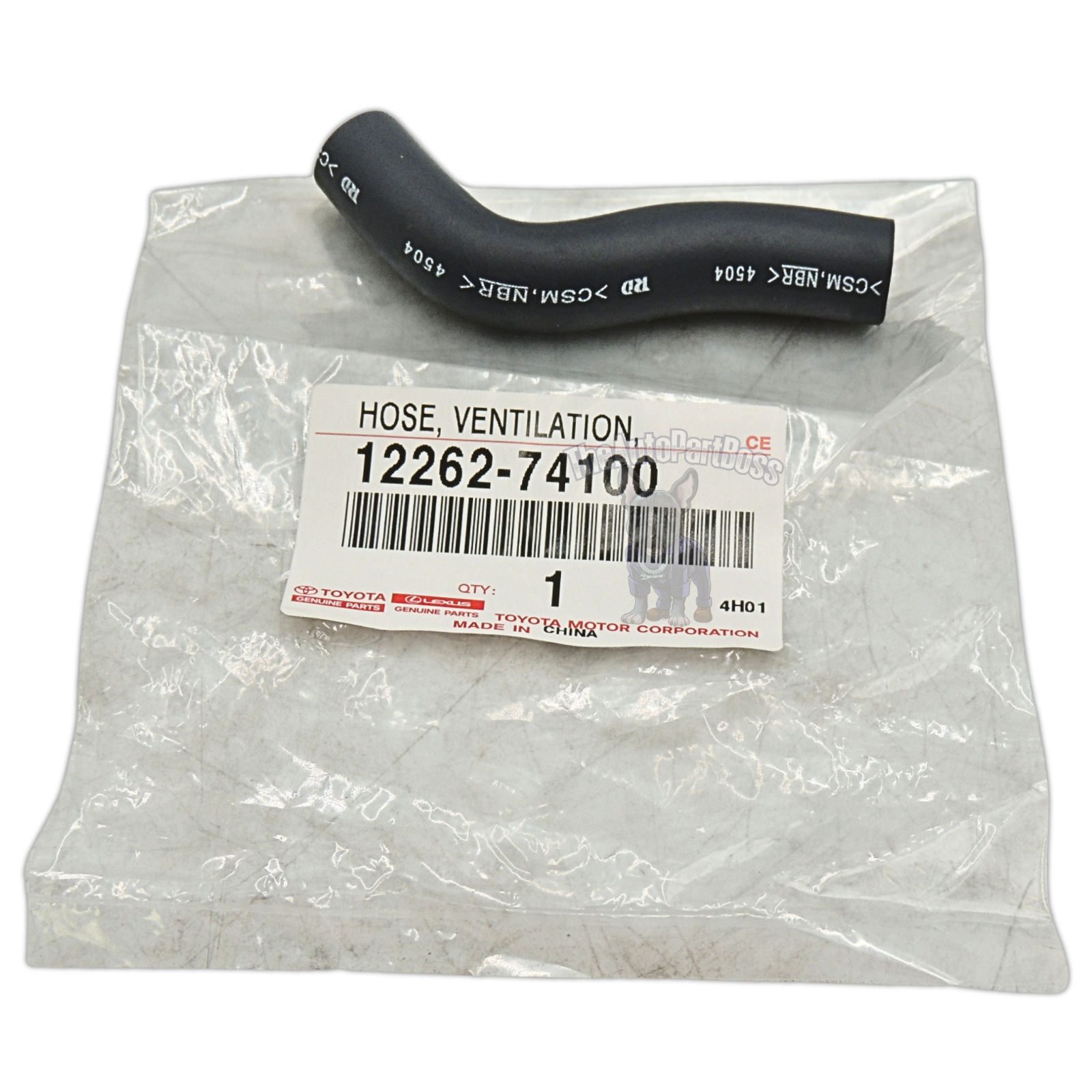 Toyota Ventilation Hose Genuine Toyota 12262-74100 12262-74100