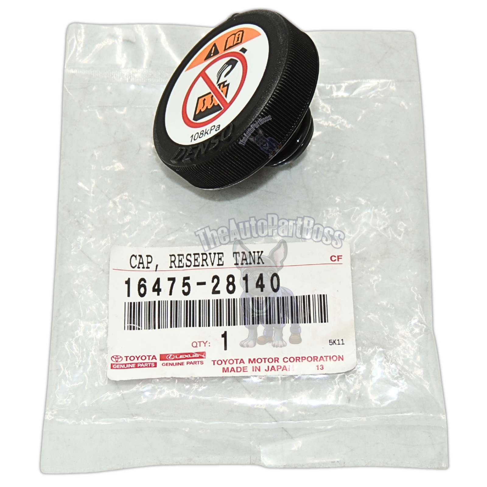 Toyota Reserve Tank Cap Genuine Toyota 16475-28140 16475-28140