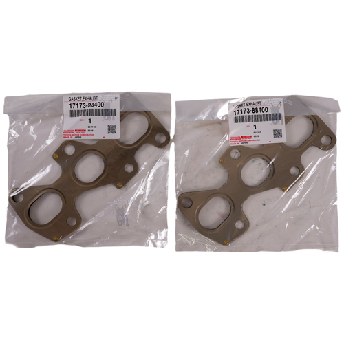 Toyota 2 PACK Exhaust Manifold Gasket OEM Toyota 17173-88400 17173-88400-2x