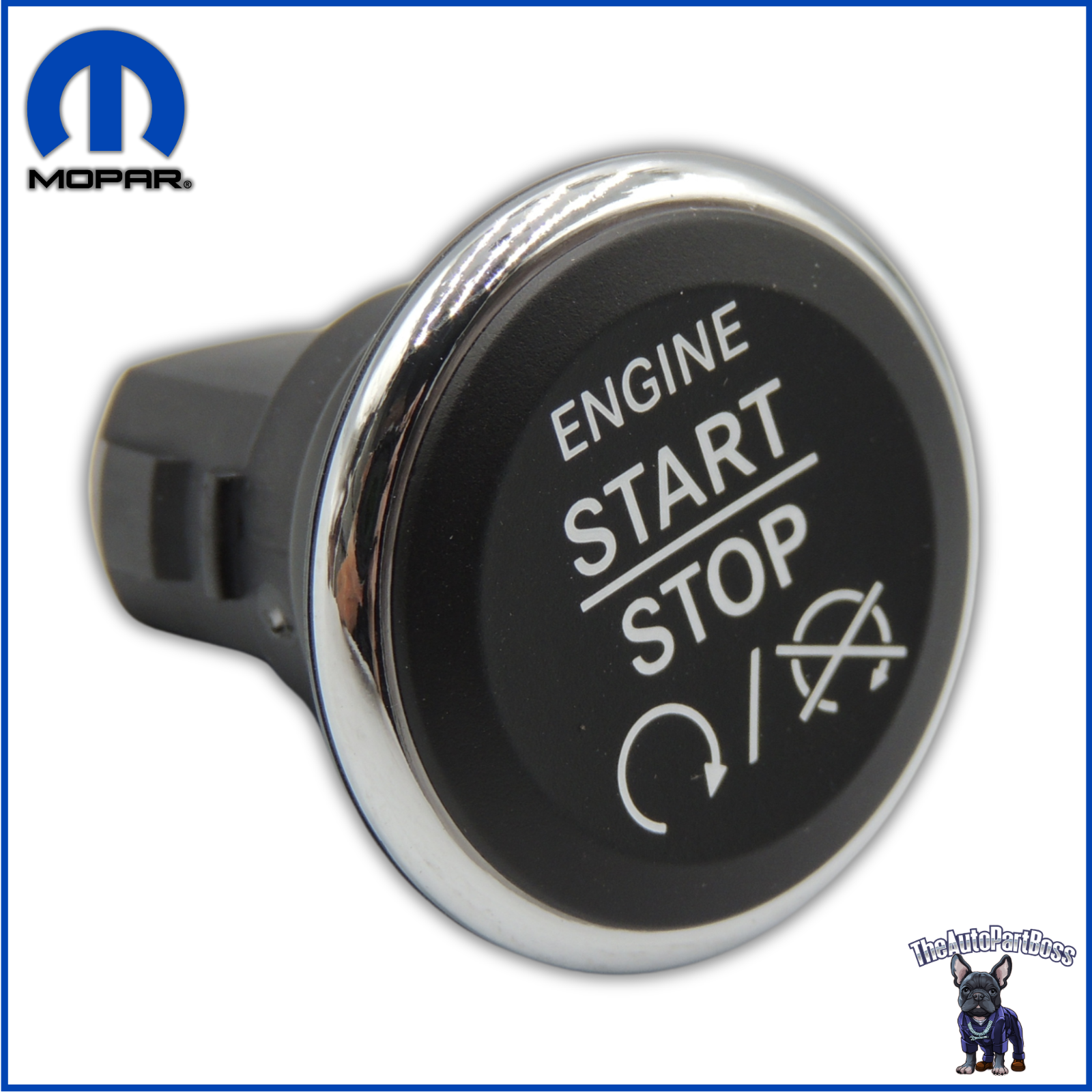 Mopar Engine Start Stop Button OEM Mopar 1FU931X9AC 1FU931X9AC