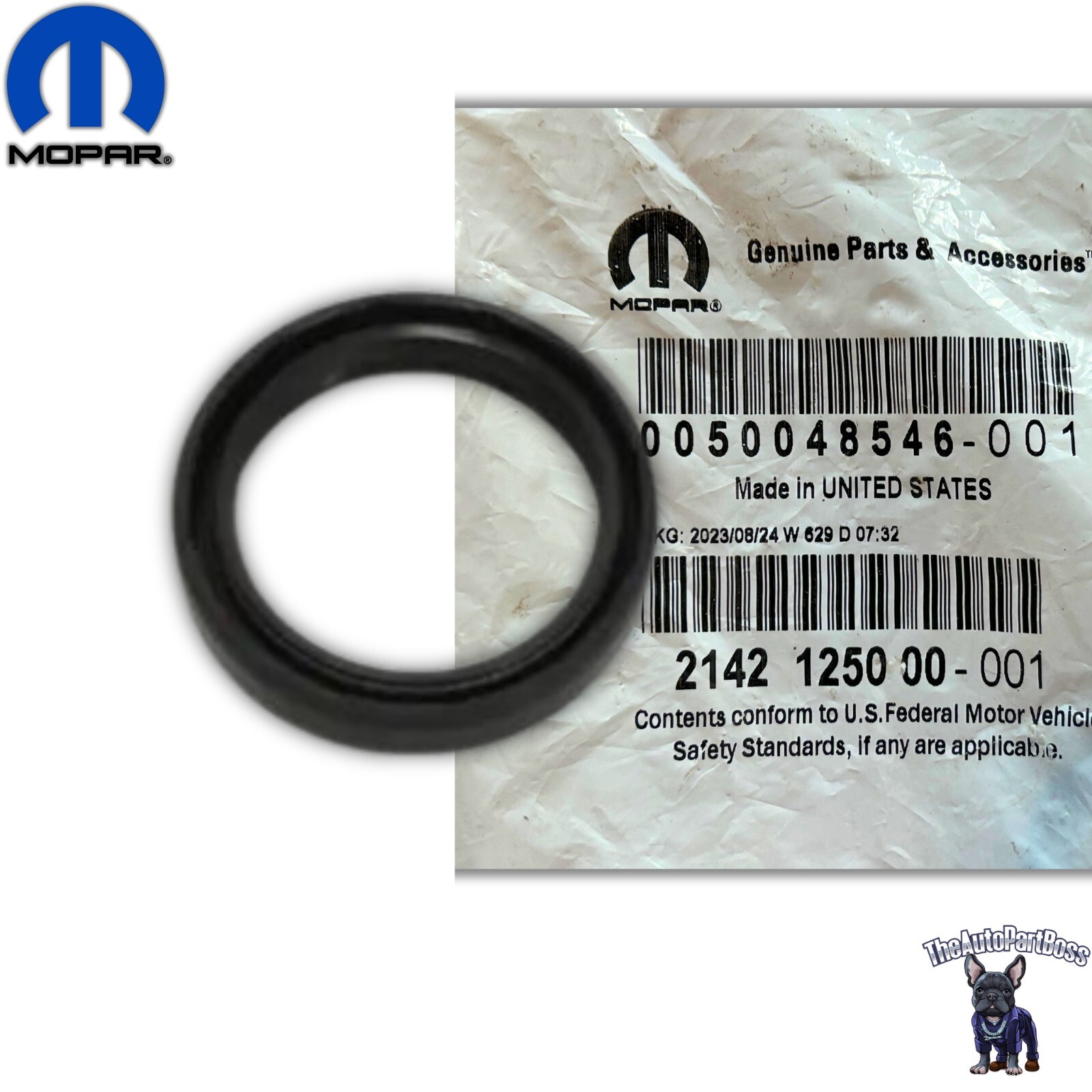 Mopar Mopar 2142 125000, Engine Crankshaft Seal 2142125000