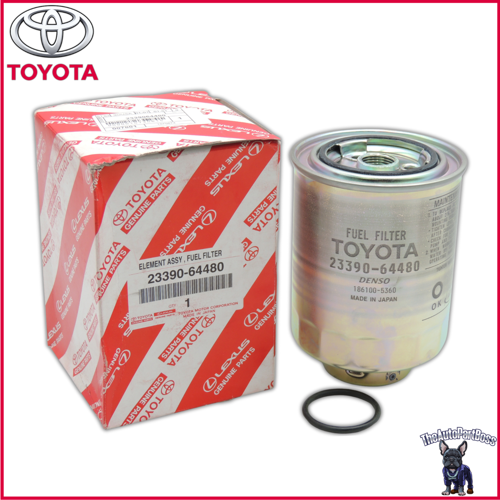 Toyota Element Assembly Fuel F OEM Toyota 23390-64480 23390-64480