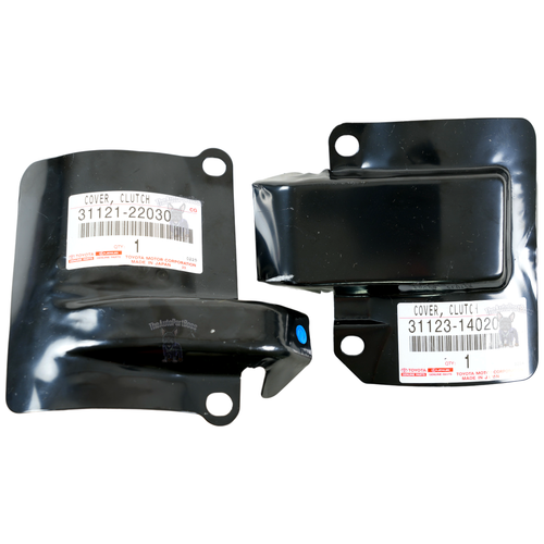 Toyota GENUINE TOYOTA Clutch Inspection Plate Covers Pair 31121-22030 31123-14020 31121-22030-31123-14020