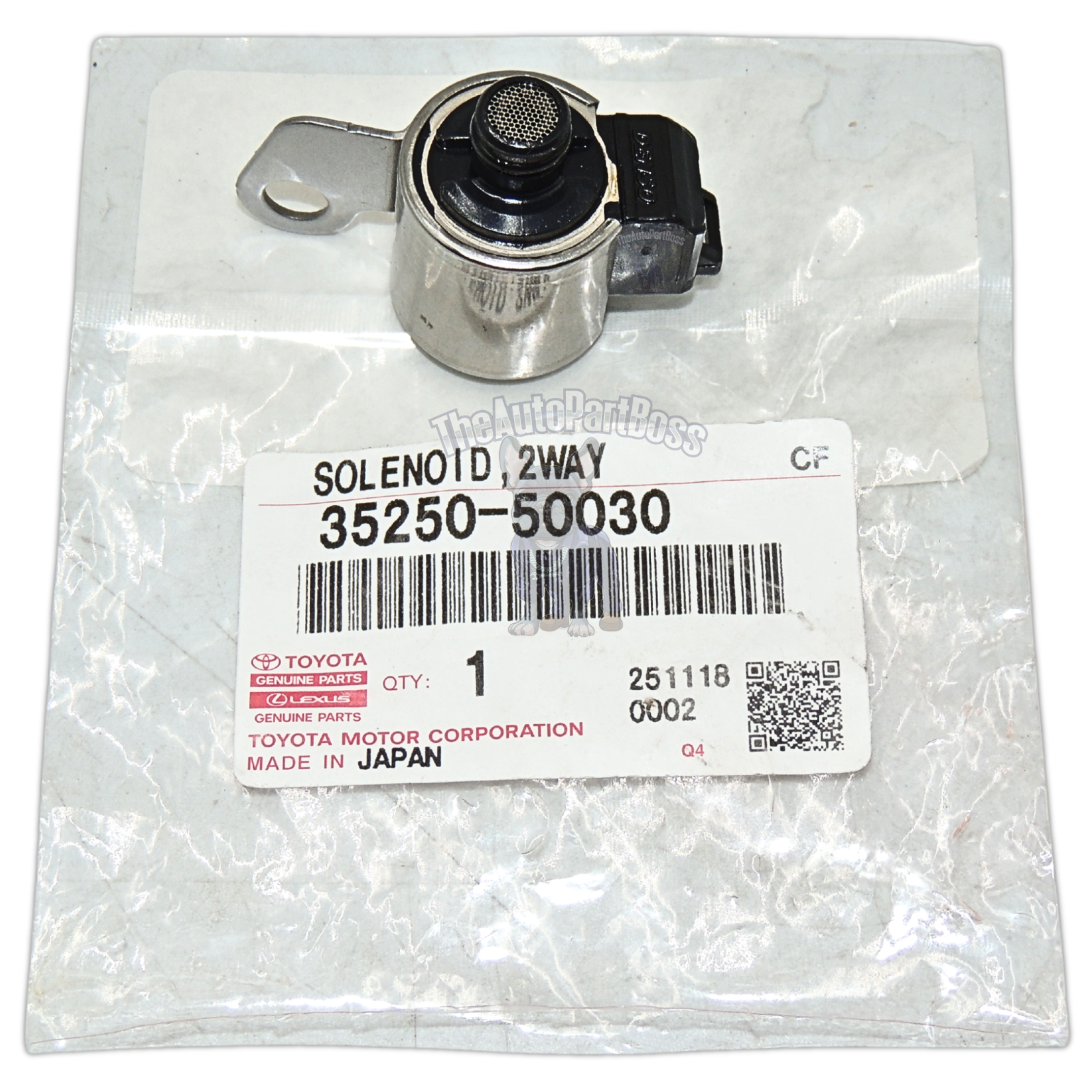Toyota Automatic Transmission Control Solenoid Genuine Toyota 35250-50030 35250-50030