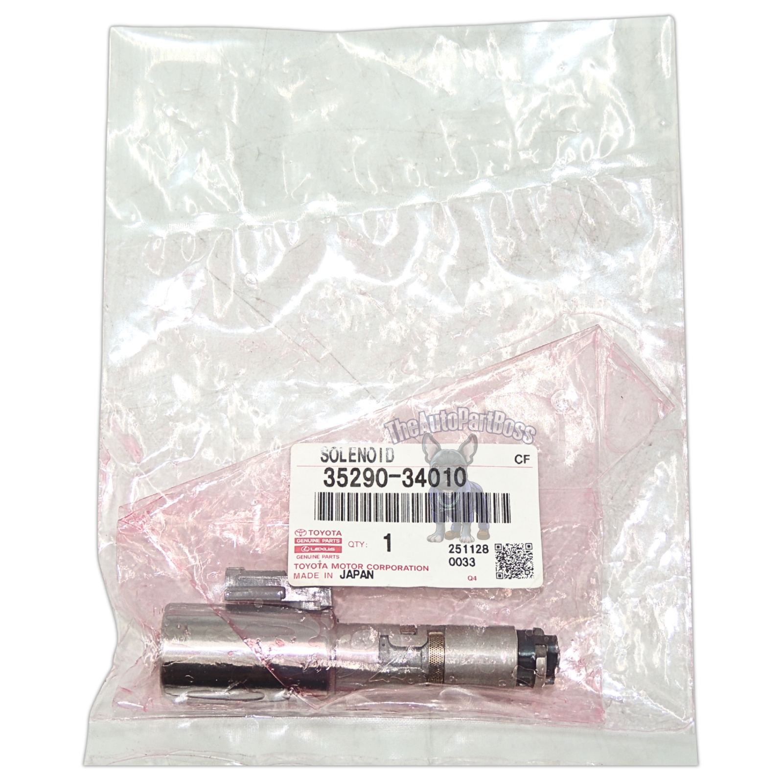 Toyota Automatic Transmission Control Solenoid Genuine Toyota 35290-34010 35290-34010