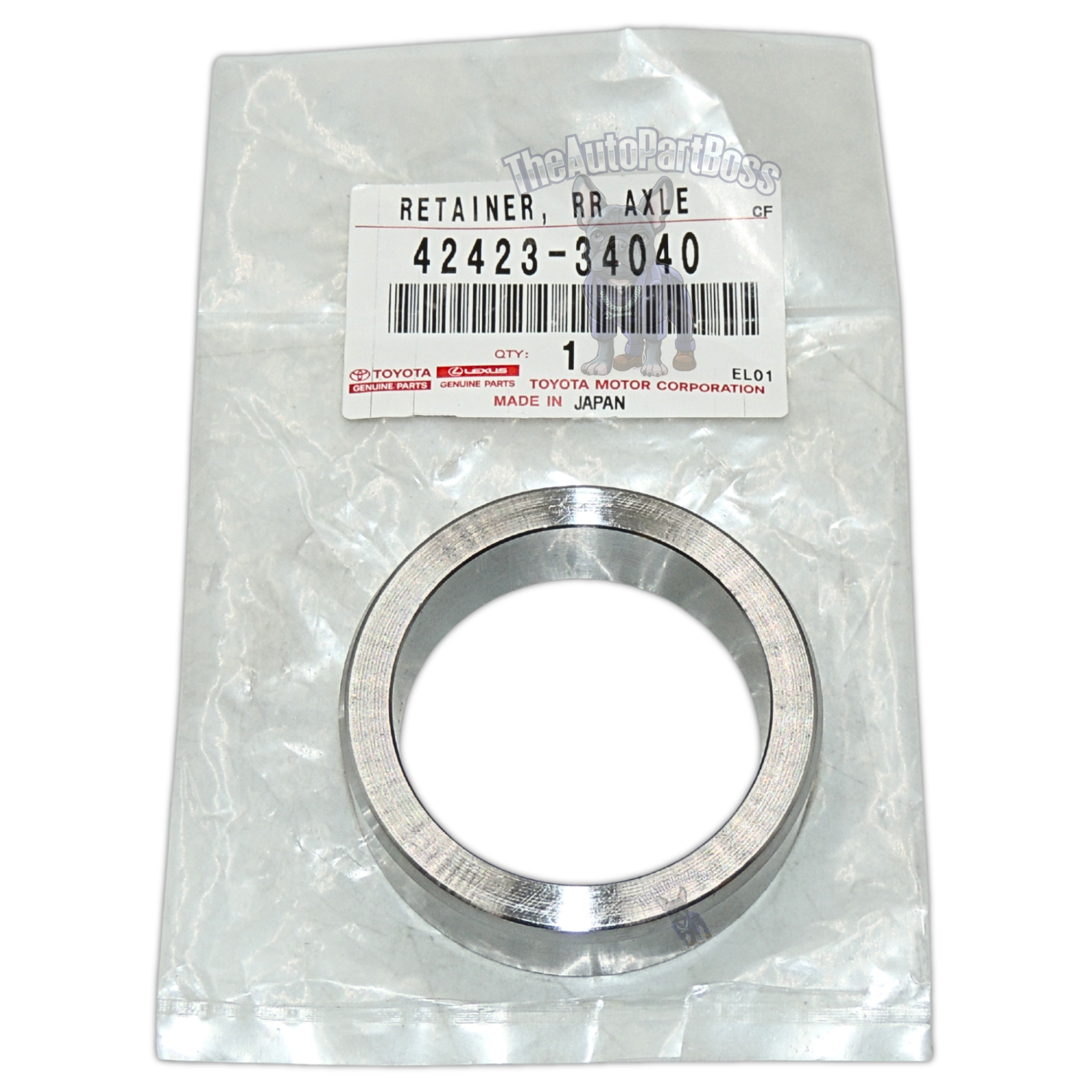 Toyota Axle Nut Washer Left Right Rear Genuine Toyota 42423-34040 42423-34040