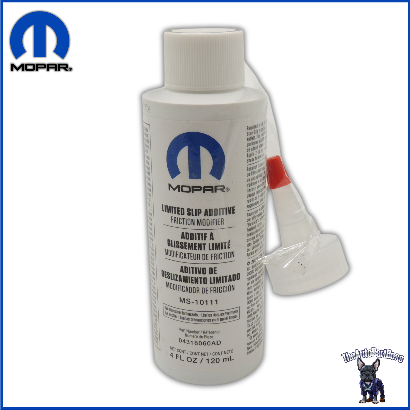 Mopar Axle Additive OEM Mopar 4318060AD 4318060AD