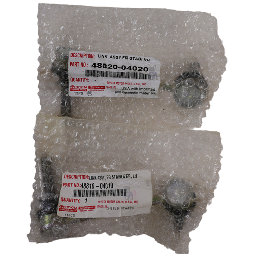 Toyota Toyota Genuine Tacoma 05-20 Front Sway Bar Links LH RH 48820-04020 48810-04010 48810-04010-48820-04020