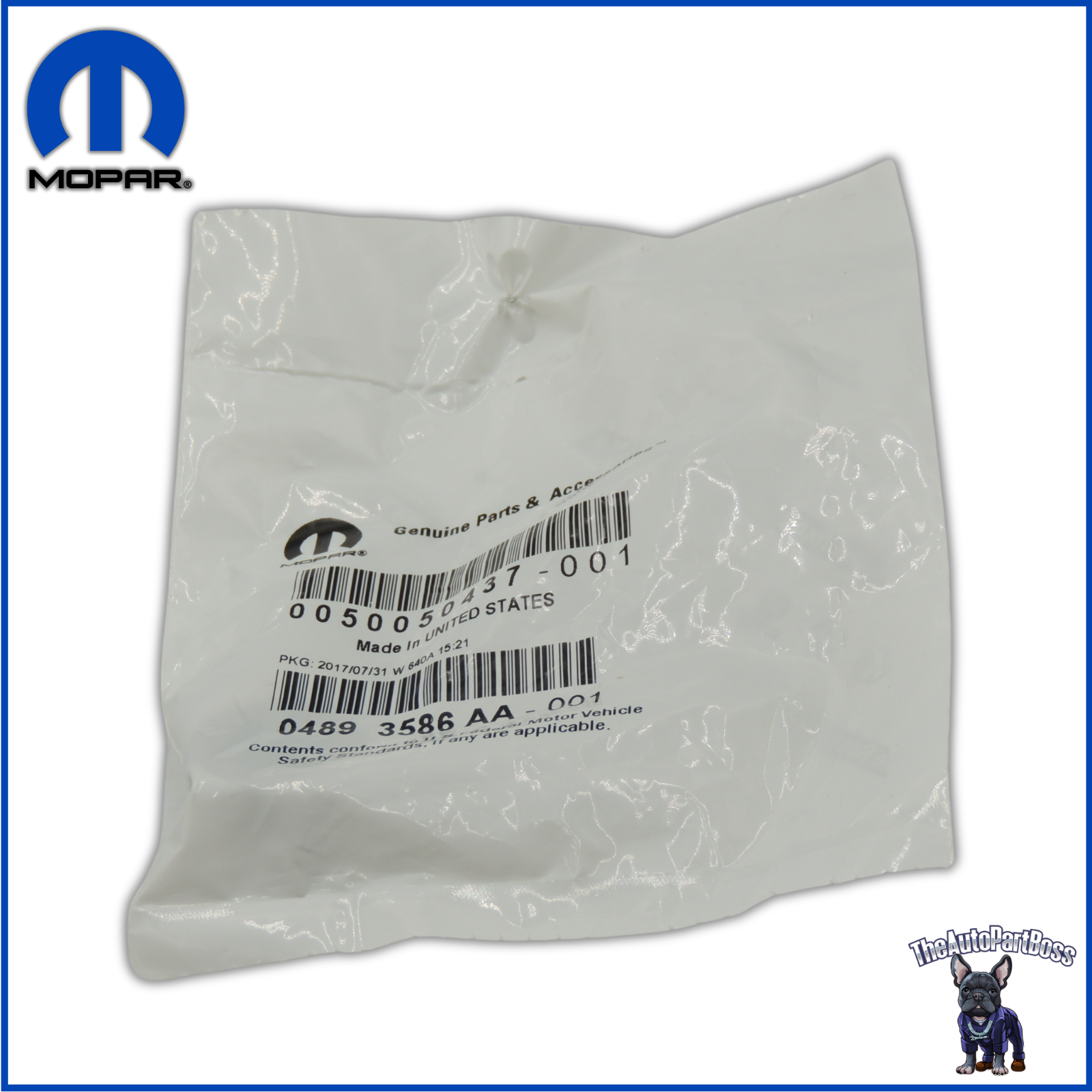 Mopar Valve Guide Seal OEM Mopar 4893586AA 4893586AA