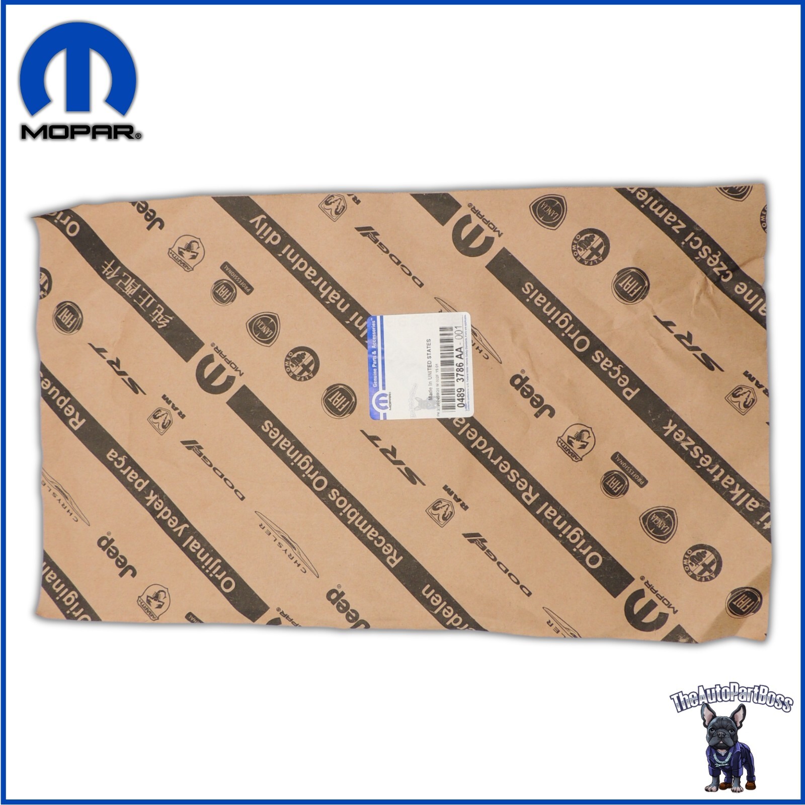 Mopar Crossover Water Outlet Gasket OEM Mopar 4893786AA 4893786AA