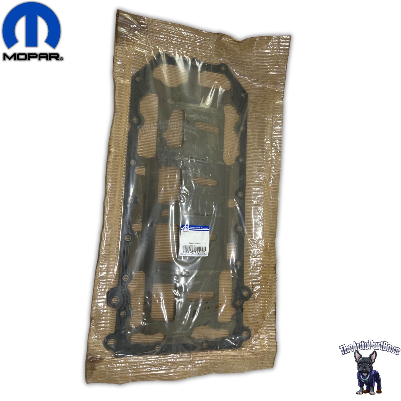 Mopar 11-23 6.4L Engine Oil Pan Gasket OEM Mopar 5038377AA 5038377AA