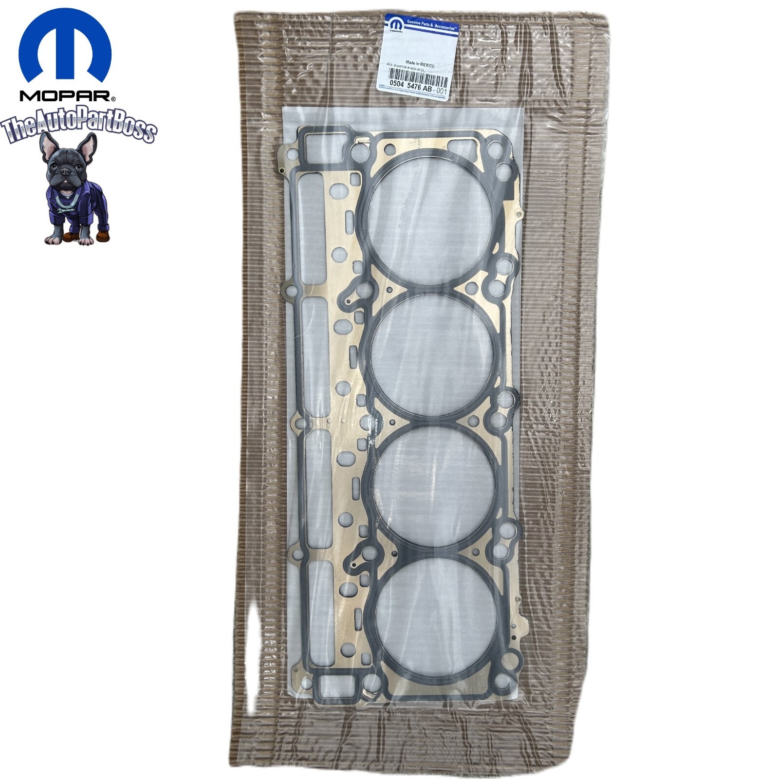 Mopar 2014-2024 RAM 2500 3500 Cylinder Head Gasket Genuine Mopar 5045476AB 5045476AB