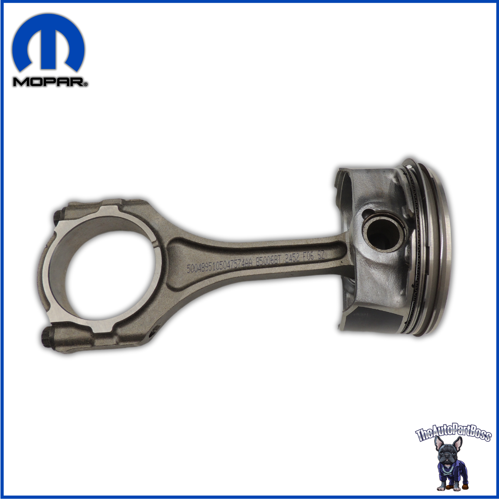 Mopar B Size Piston Pin And Rod OEM Mopar 5048640AA 5048640AA