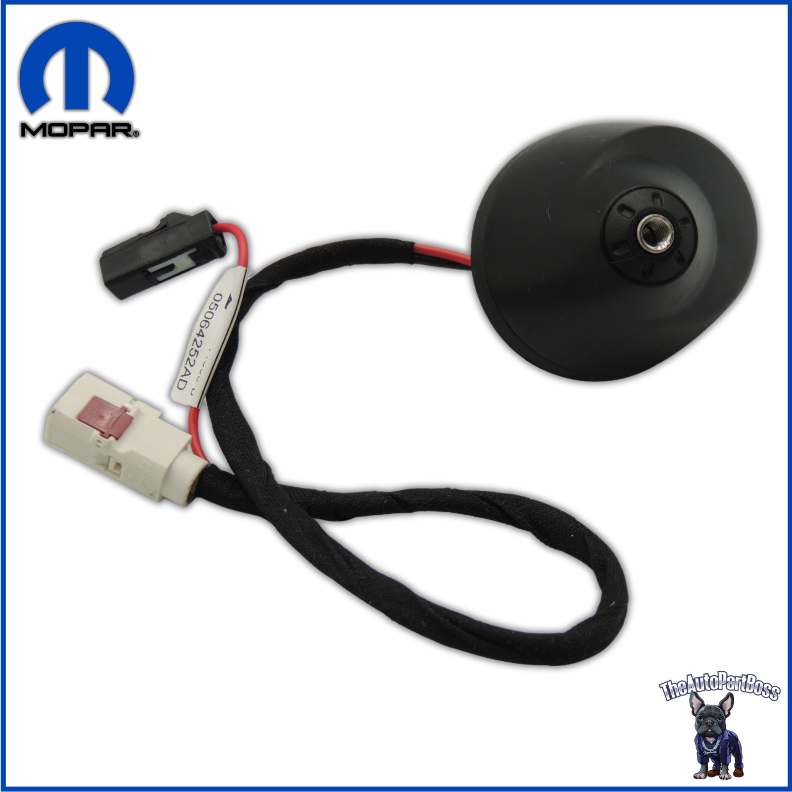 Mopar Base Cable And Bracket Antenna OEM Mopar 5064252AD 05064252AD 5064252AD