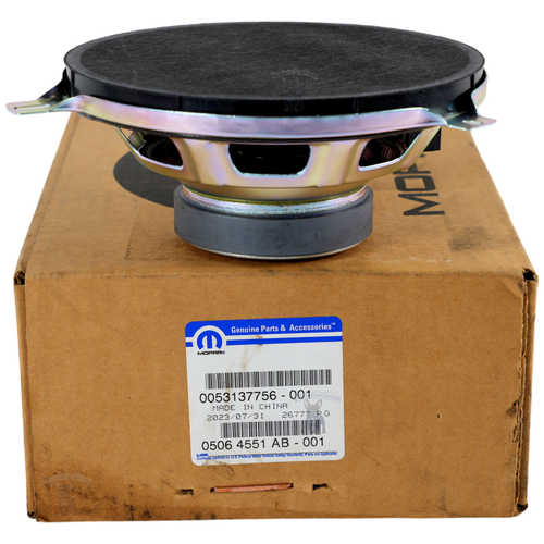 Mopar Speaker Right Rear Door Genuine Mopar 5064551AB 5064551AB