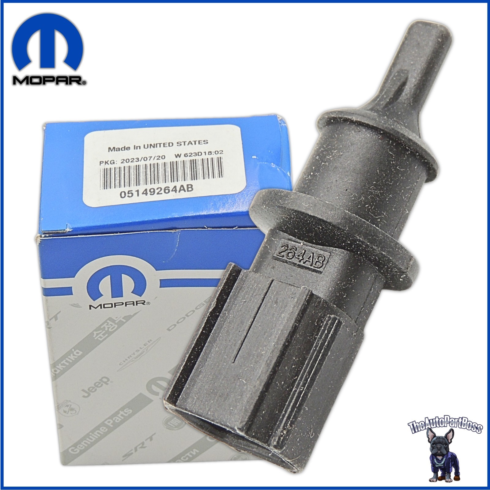 Mopar Air Temperature Sensor OEM Mopar 5149264AB 05149264AB 5149264AB