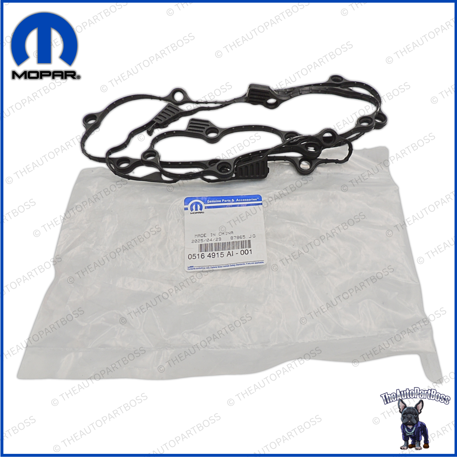 Mopar Engine Oil Pan Gasket 5164915AI