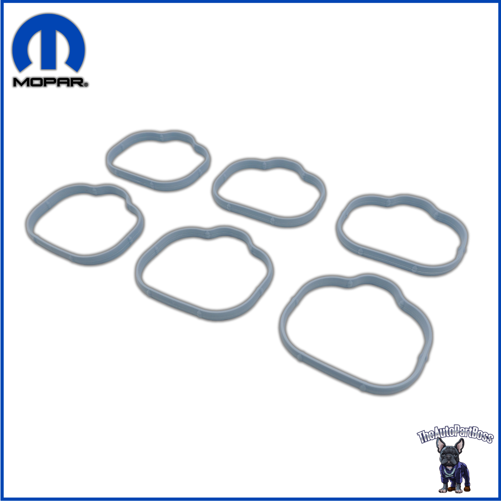 Mopar 6X Intake Manifold Gasket OEM Mopar 5184331AC 5184331AC