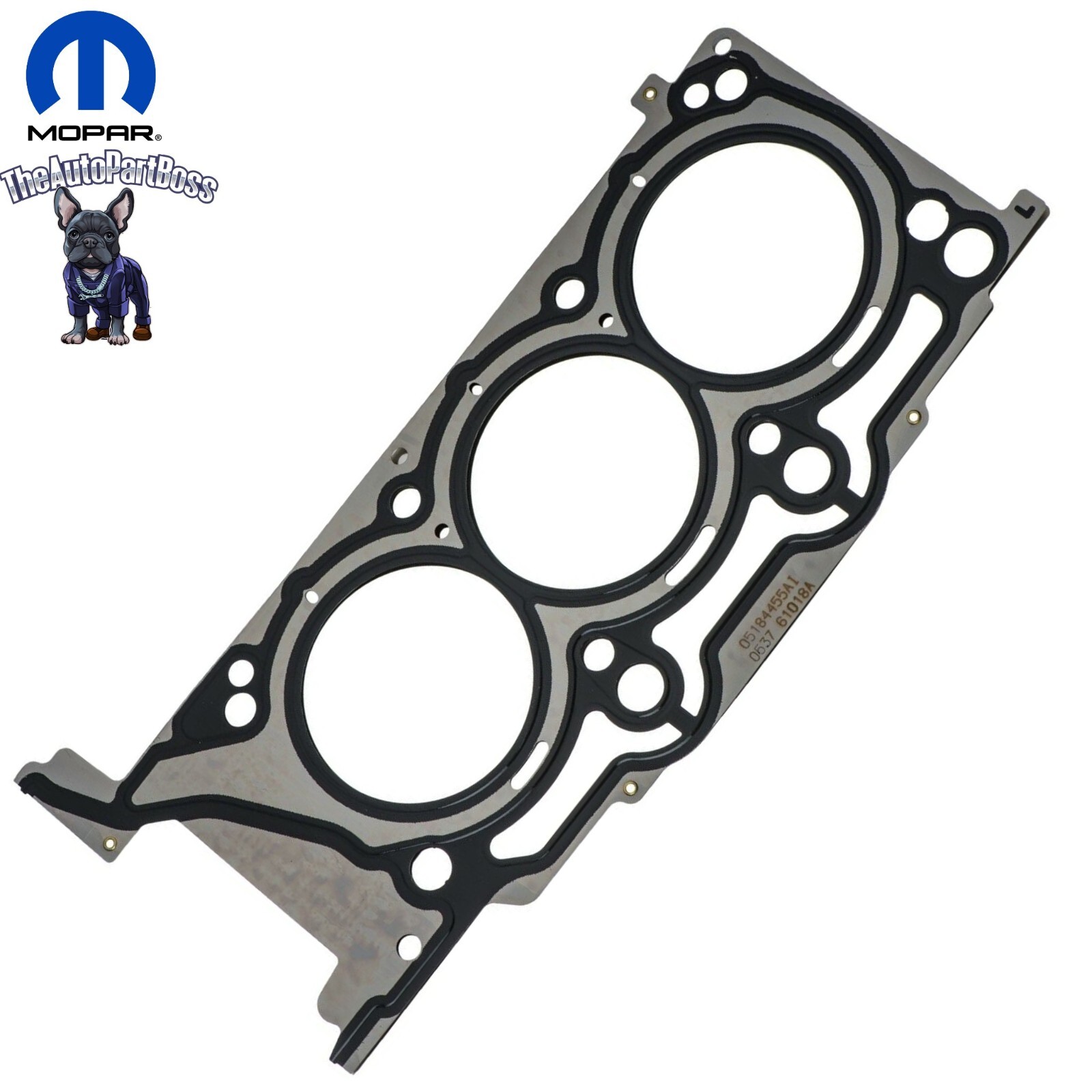 Mopar 3.6L Cylinder Head Gasket, Left Side OEM Mopar 5184455AJ 5184455AJ
