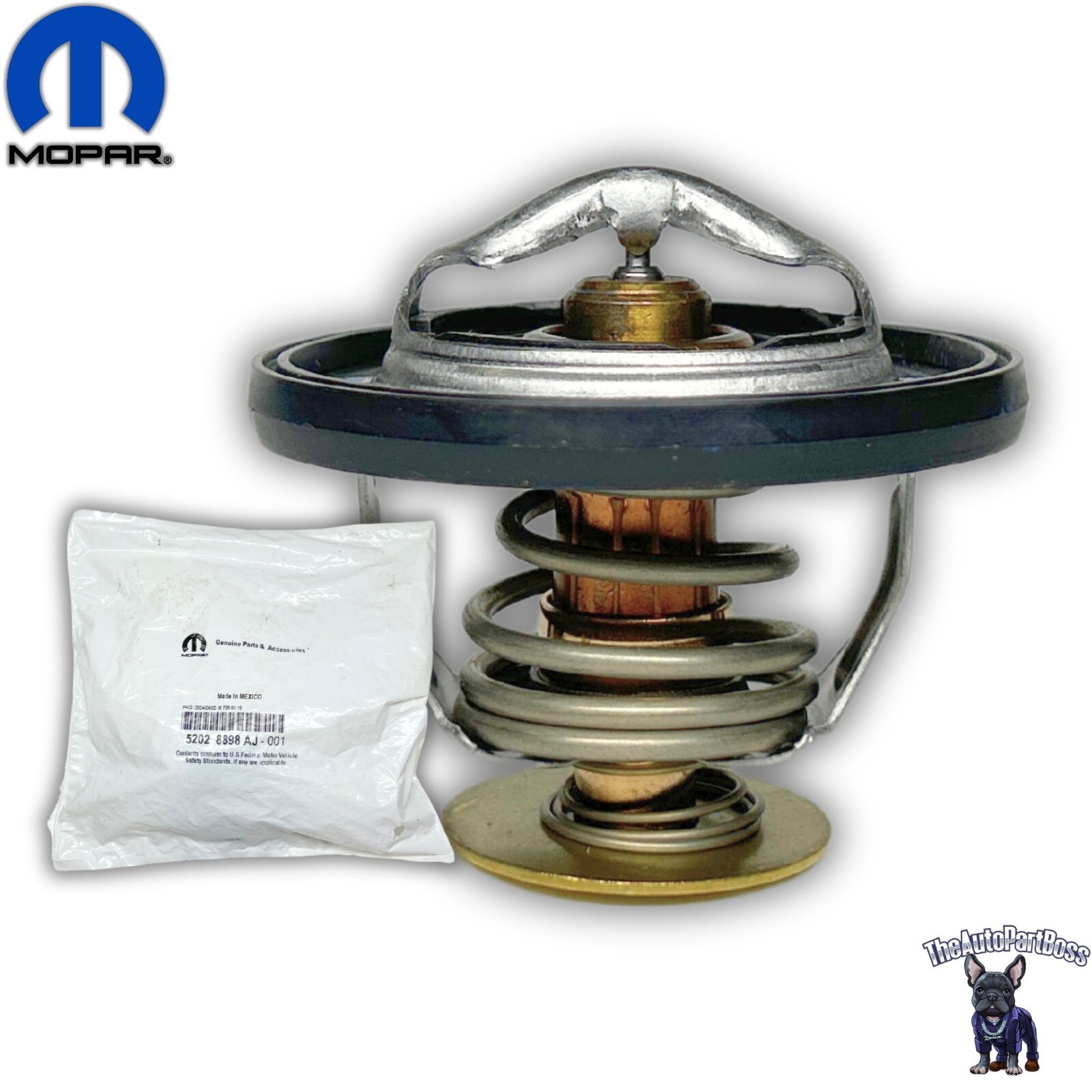 Mopar 03-24 5.7L 6.4L Thermostat Genuine Mopar 52028898AJ 52028898AJ