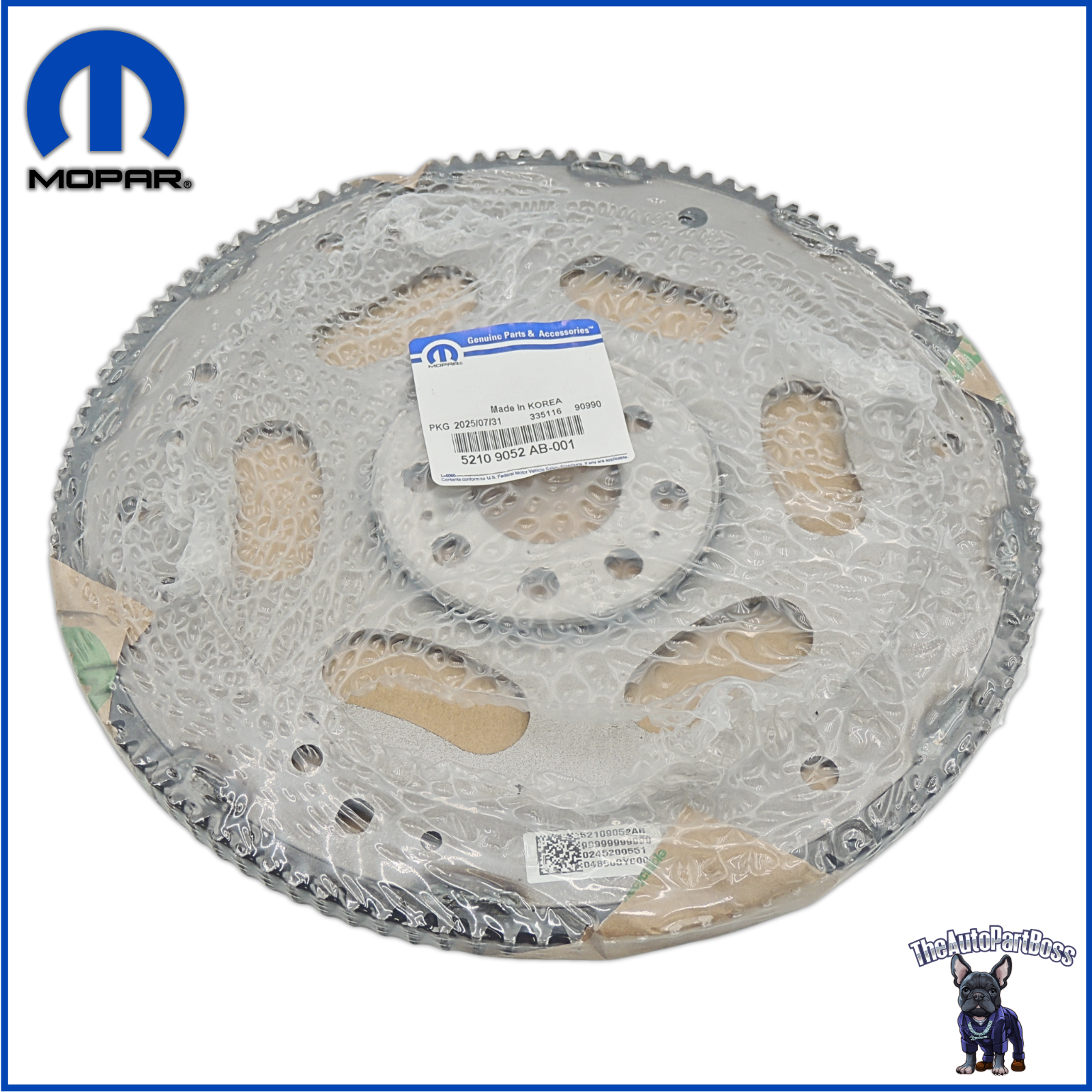 Mopar Torque Converter Drive Plate OEM 52109052AB