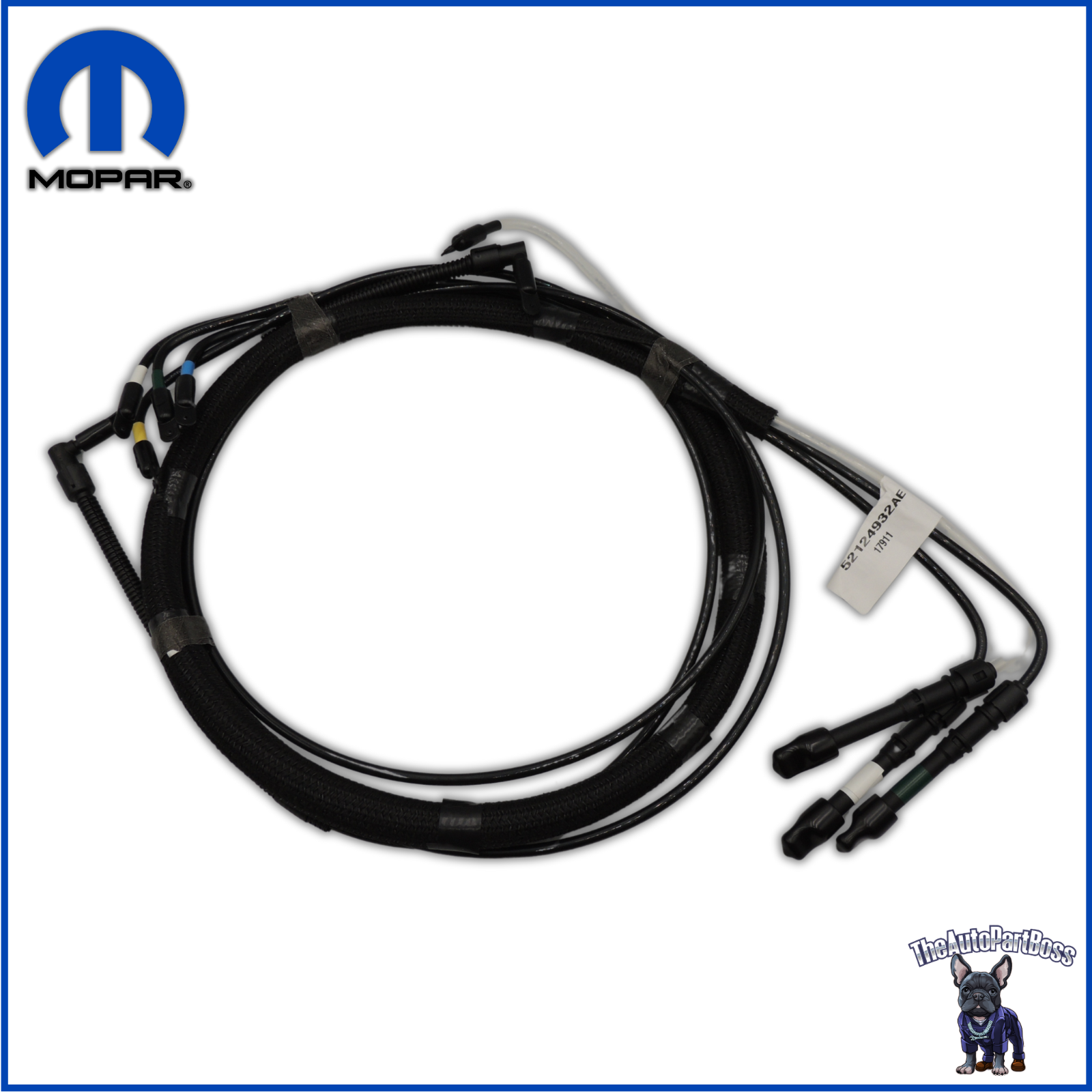 Mopar Air Line Assembly, Front OEM Mopar 52124932AE 52124932AE