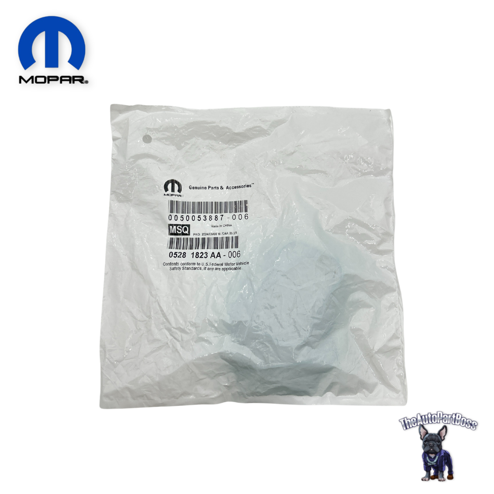 Mopar 6X Intake Plenum Gasket OEM Mopar 5281823AA 5281823AA