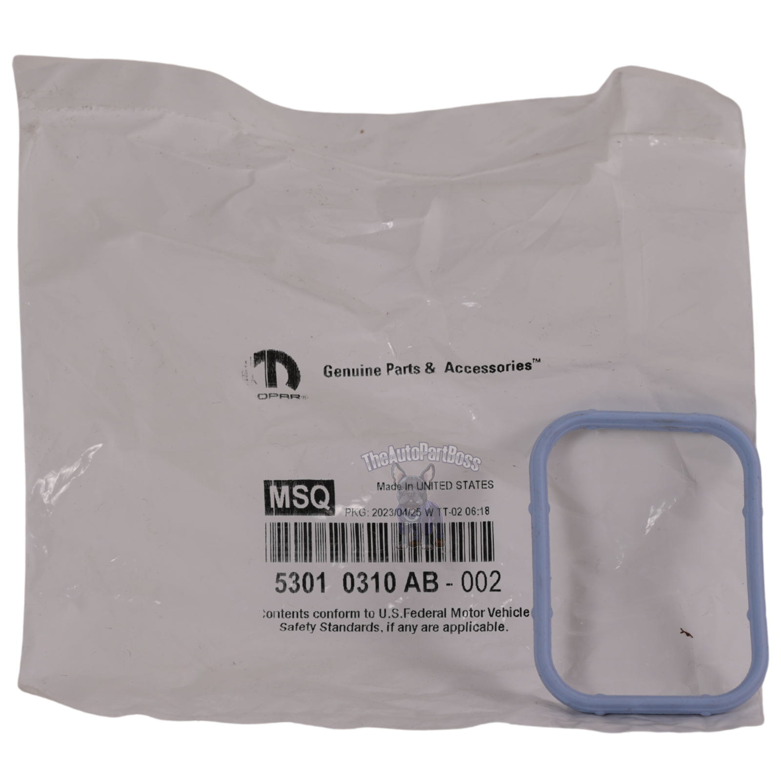 Mopar Intake Manifold Seal Genuine Mopar 53010310AB 53010310AB