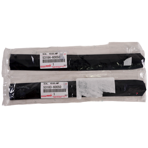 Toyota Headlight Cover Seal Kit Toyota OEM Genuine 53184-60050 53183-60050 53184-60050-53183-60050