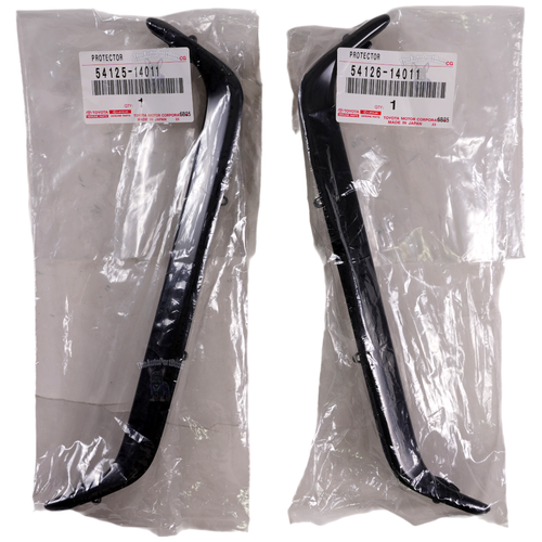 Toyota Side Protectors Retractable Head Lamp SET Toyota OEM 54125-14011 54126-14011 54125-14011-54126-14011