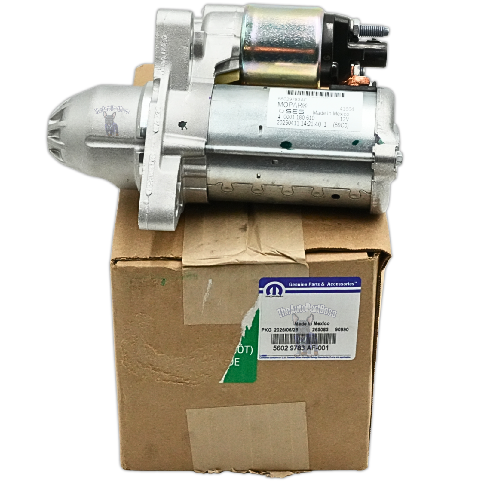 Mopar Engine Starter Genuine OEM Mopar 56029783AF 56029783AF