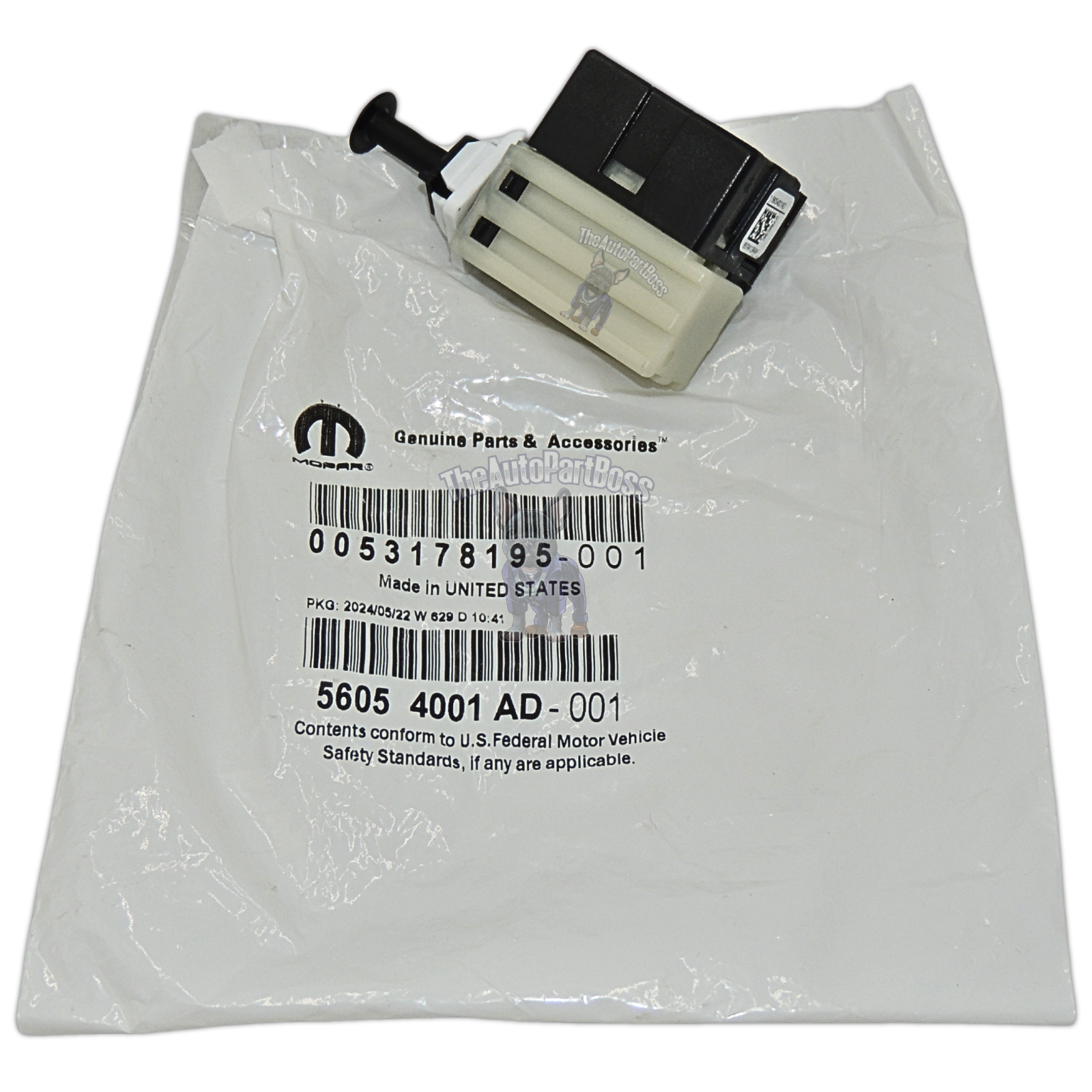 Mopar Stop Lamp Switch Genuine Mopar 56054001AD 56054001AD