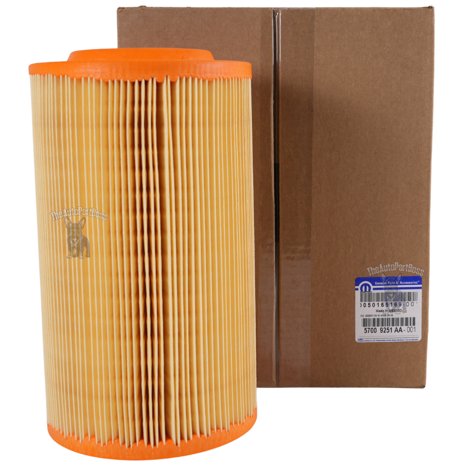 Mopar Air Filter Genuine Mopar 57009251AA 57009251AA