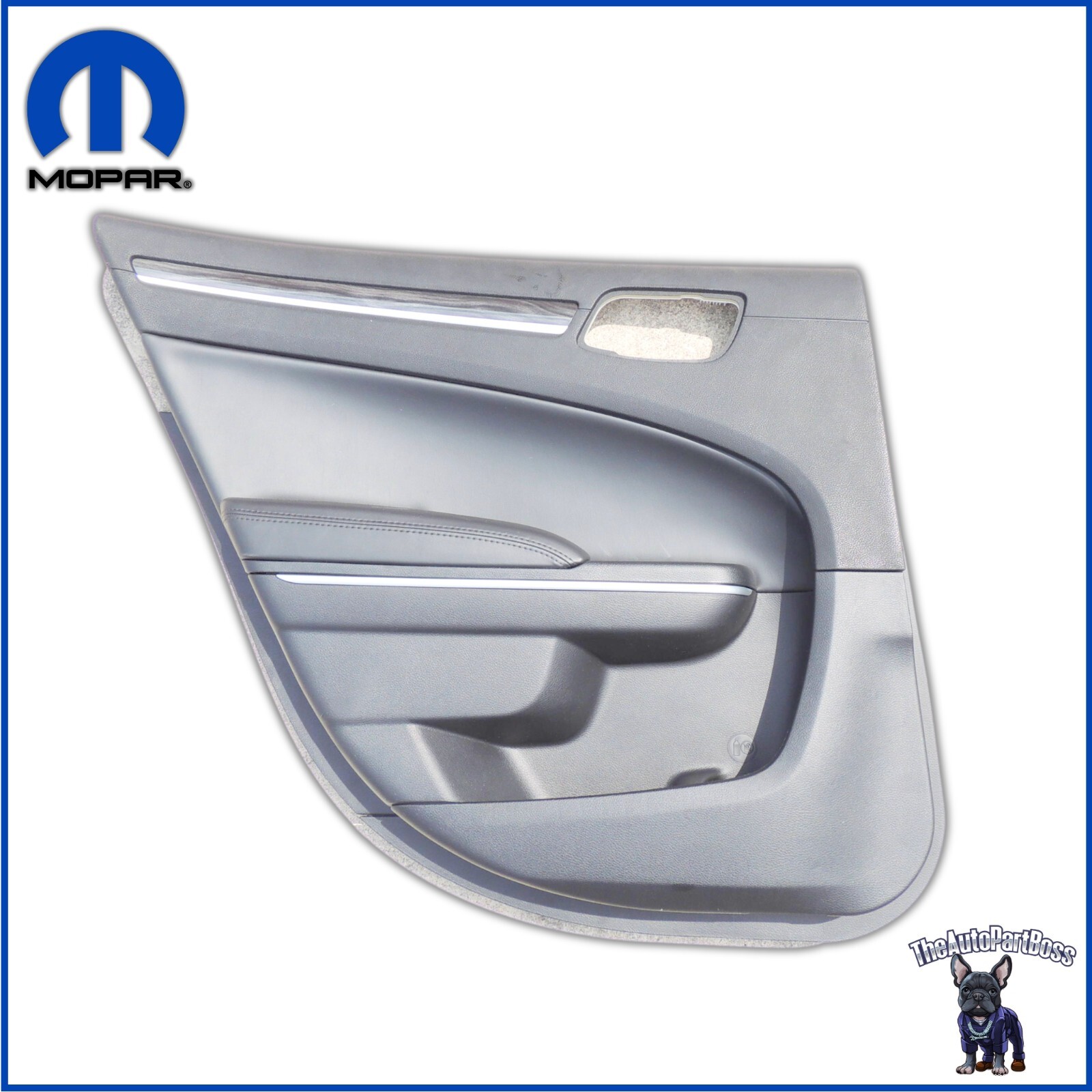 Mopar Rear Door Trim Panel Assembly, Left OEM Mopar 5PG231X9AI 5PG231X9AI