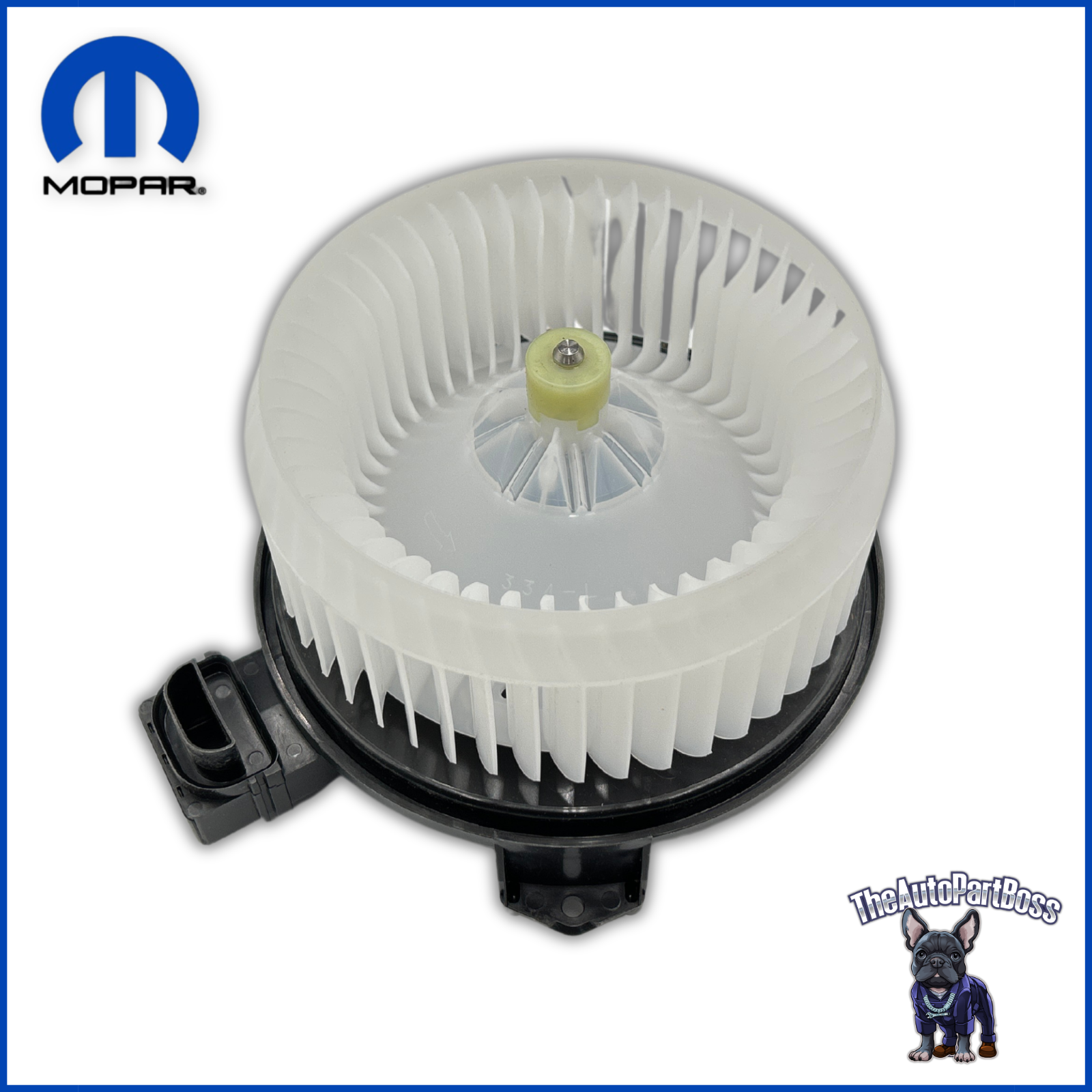 Mopar Blower With Wheel Motor OEM Mopar 68004195AA 68004195AA