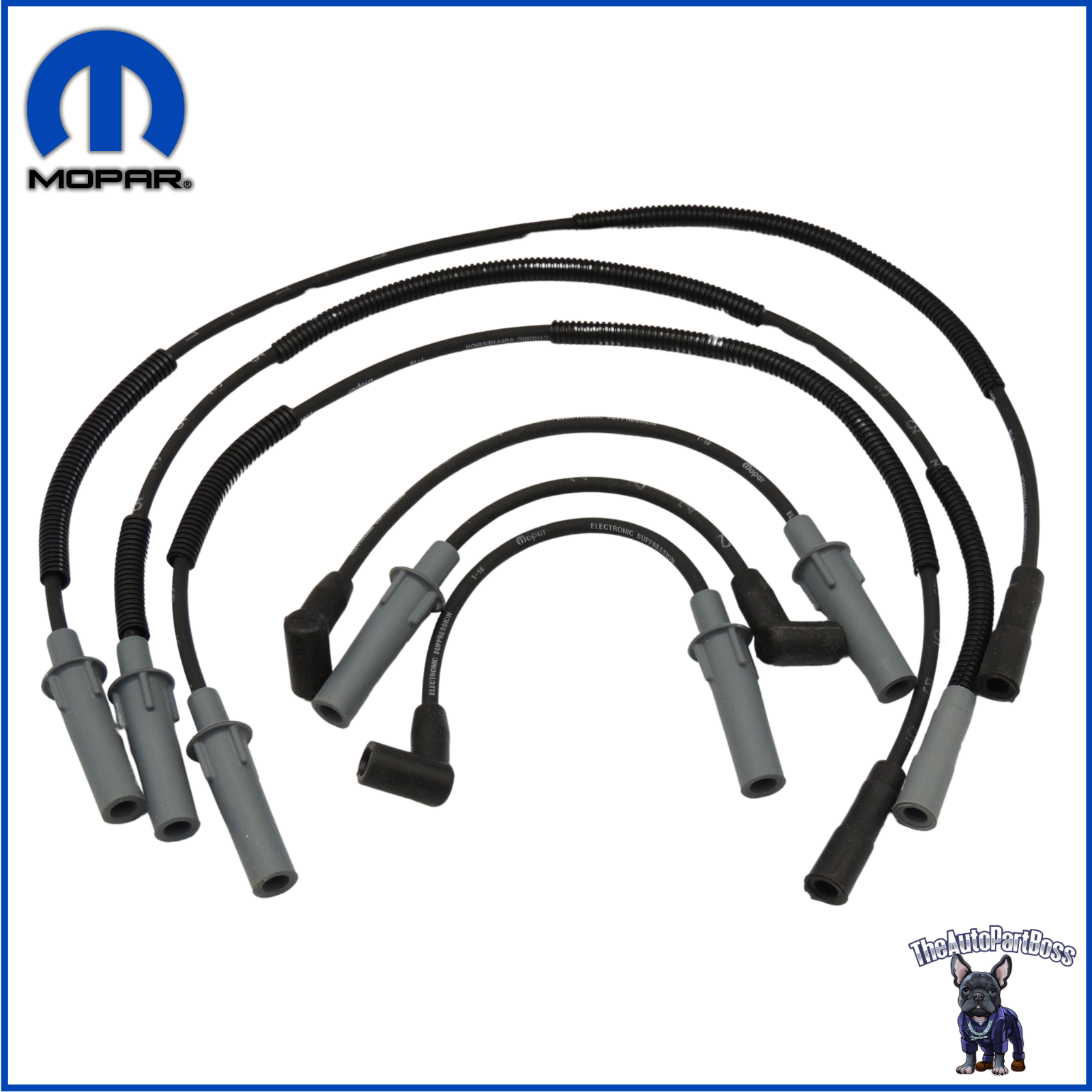 Mopar Ignition Cable Package OEM Mopar 68017712AC 68017712AC