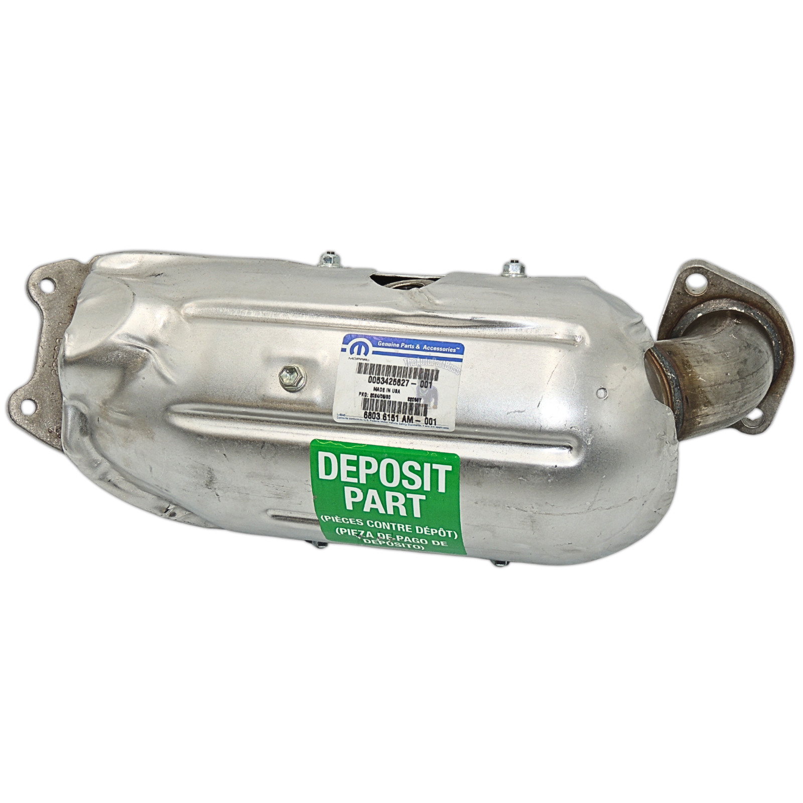 Mopar Exhaust And Catalytic Converter Manifold, Front OEM Mopar 68036151AM 68036151AM