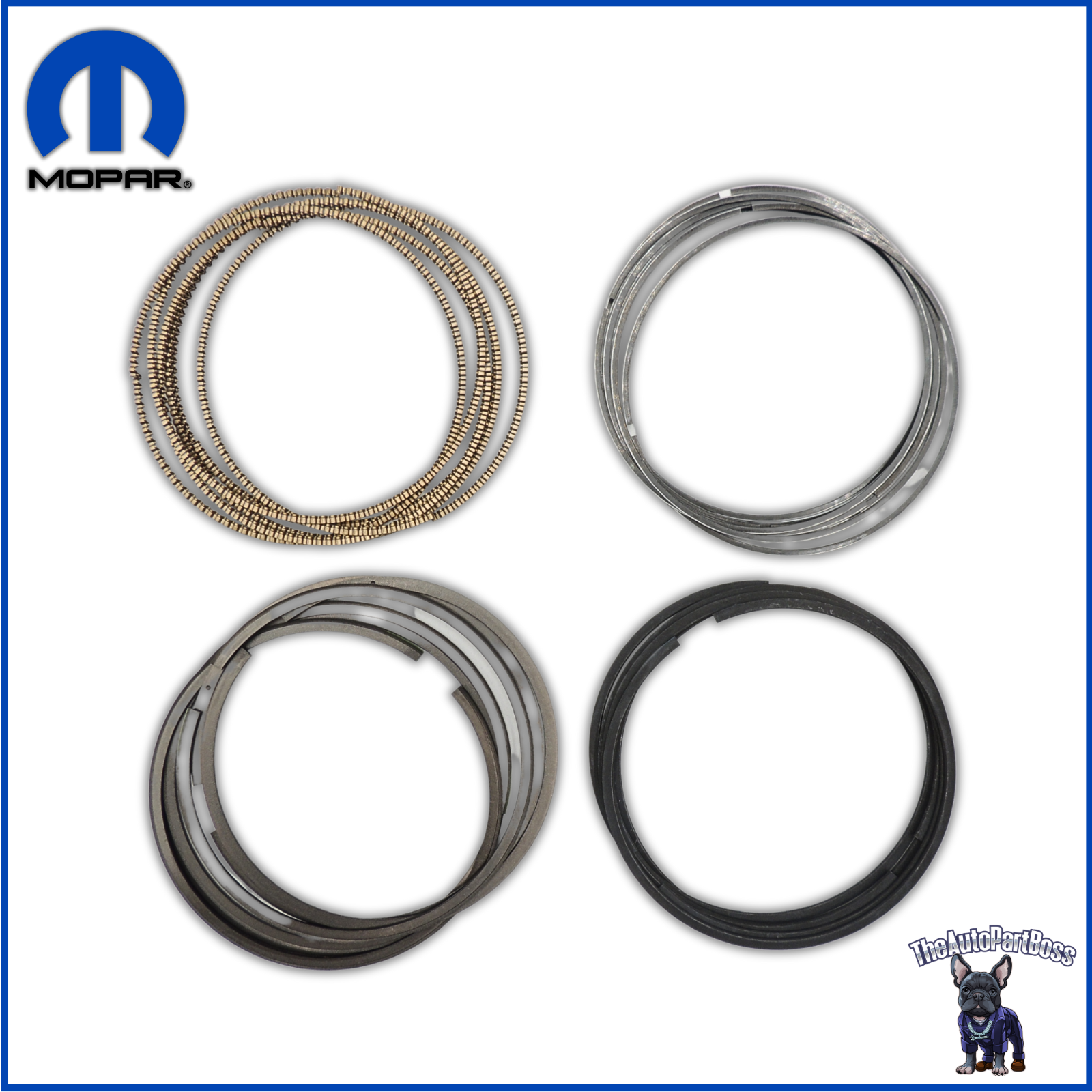 Mopar Mopar 6807 8776AA, Engine Piston Ring 68078776AA