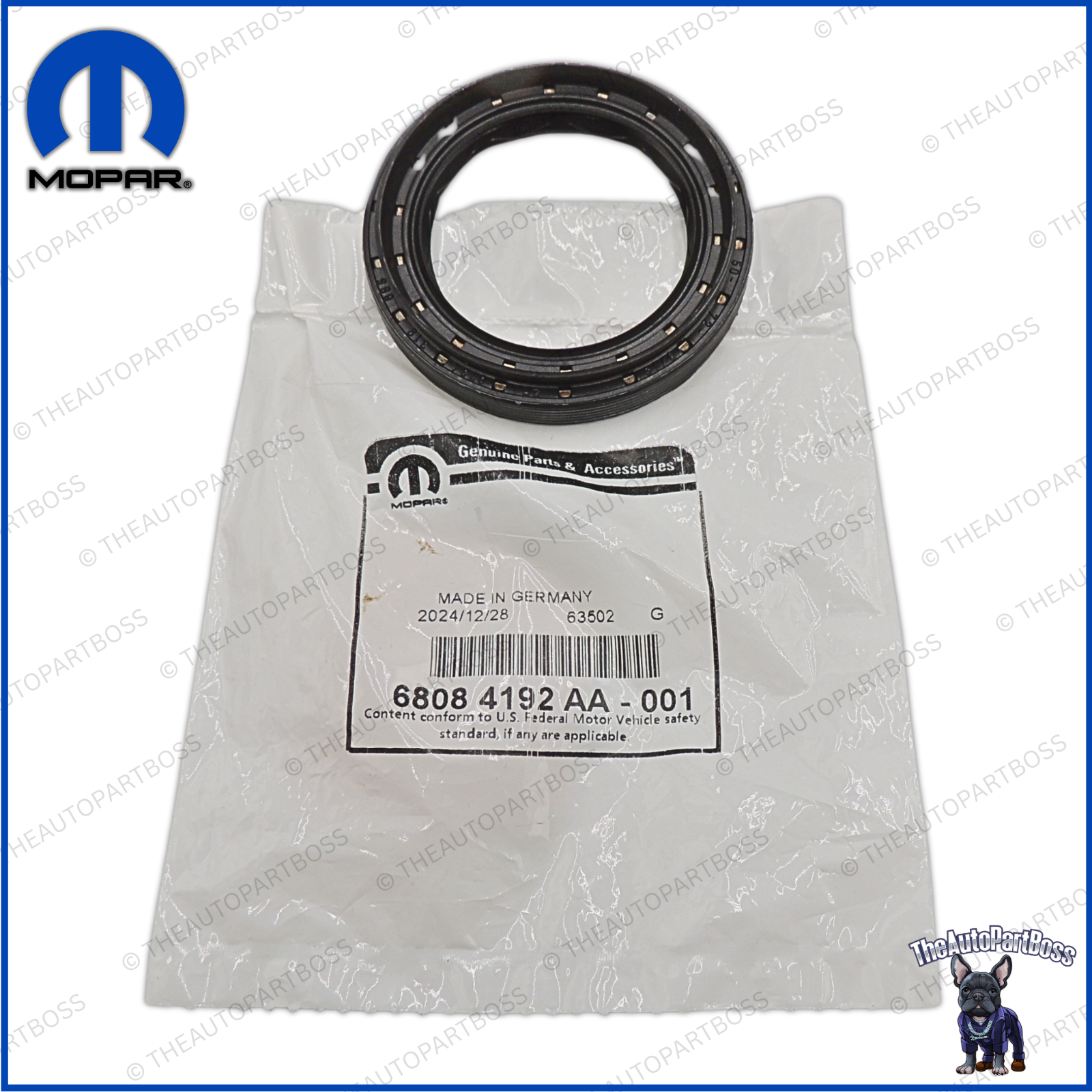 Mopar Mopar 6808 4192AA, Axle Shaft Seal 68084192AA