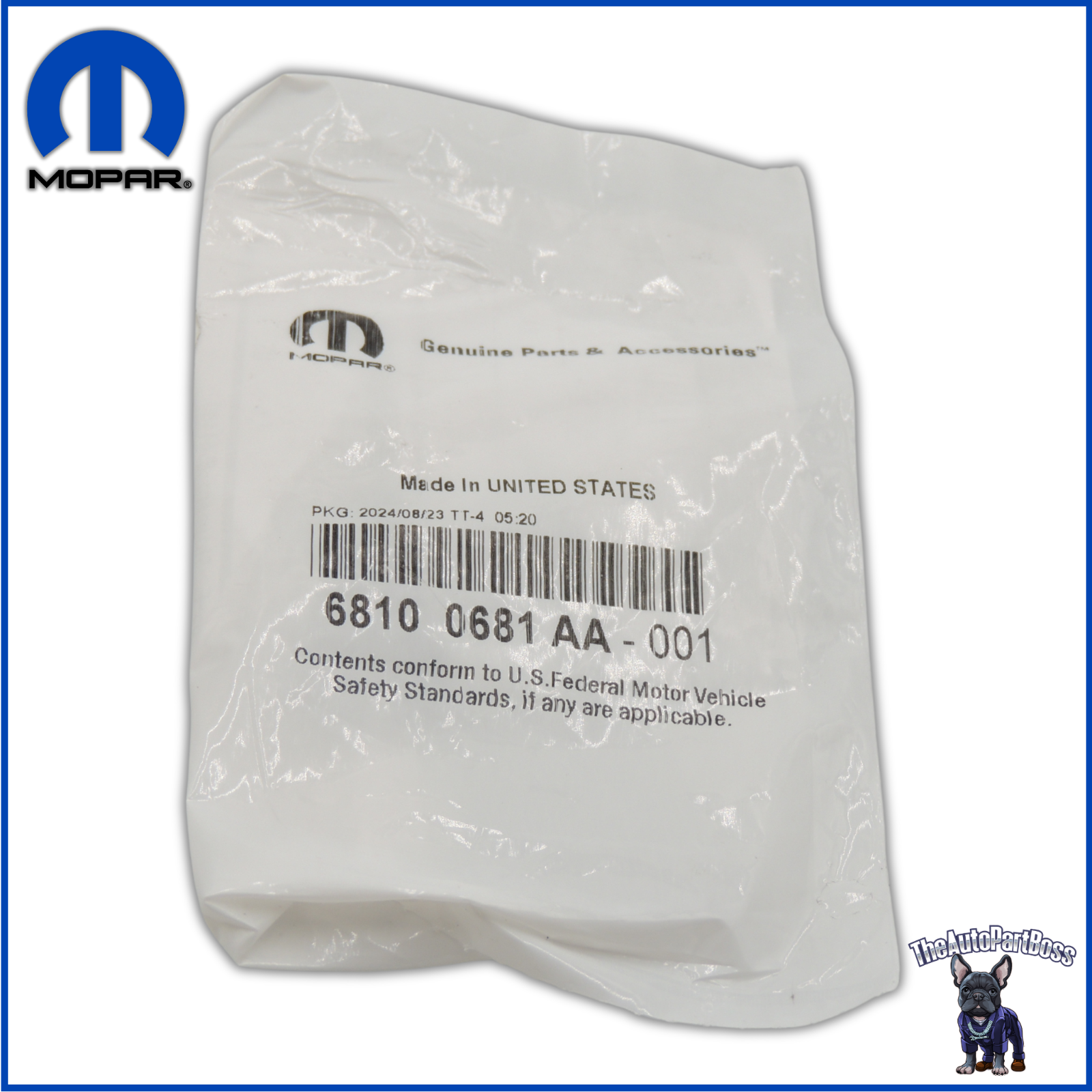 Mopar Slim Line Seal OEM Mopar 68100681AA 68100681AA